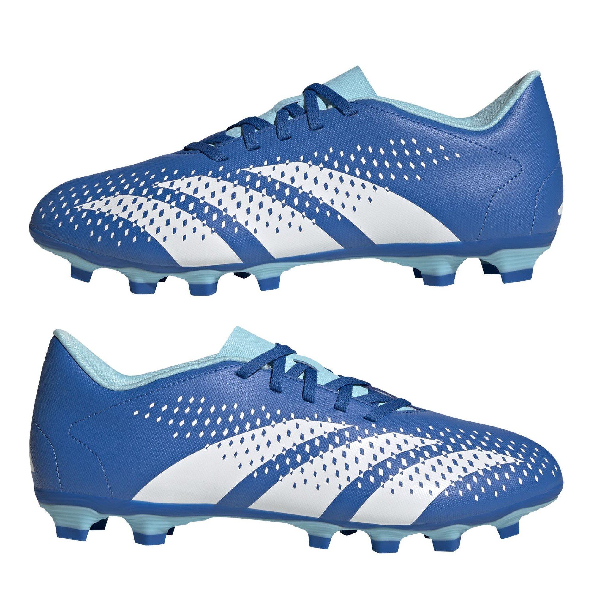 B.Royal/Wht/Blu - adidas - Predator Accuracy 4  Firm Ground Football Boots - 9
