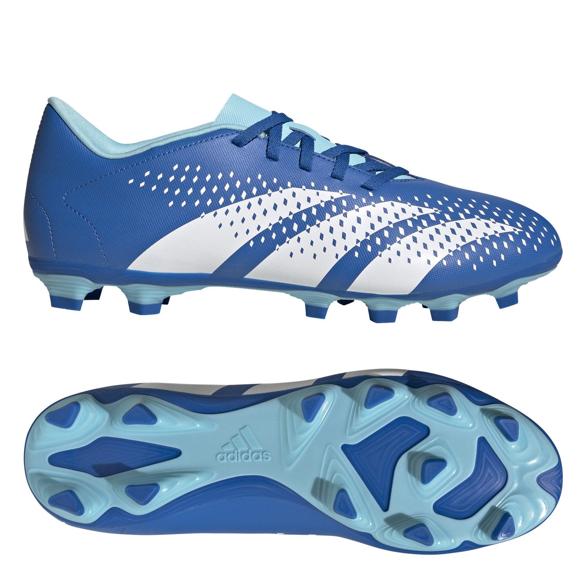 B.Royal/Wht/Blu - adidas - Predator Accuracy 4  Firm Ground Football Boots - 10