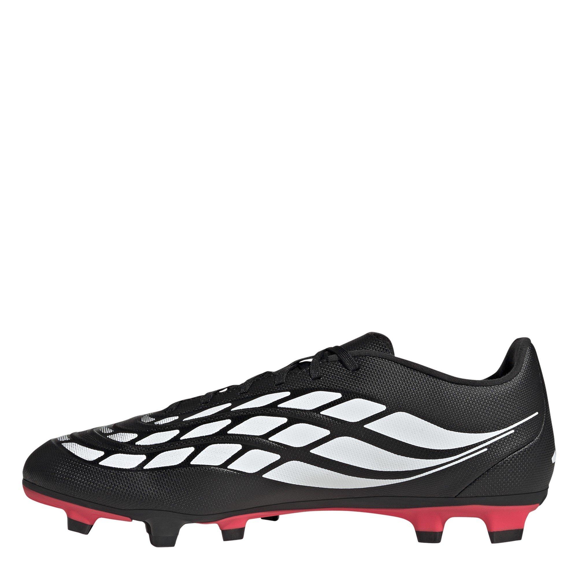 Nero/Rosso - adidas - Mens adidas Predator Club Firm Ground Football Boots - 2