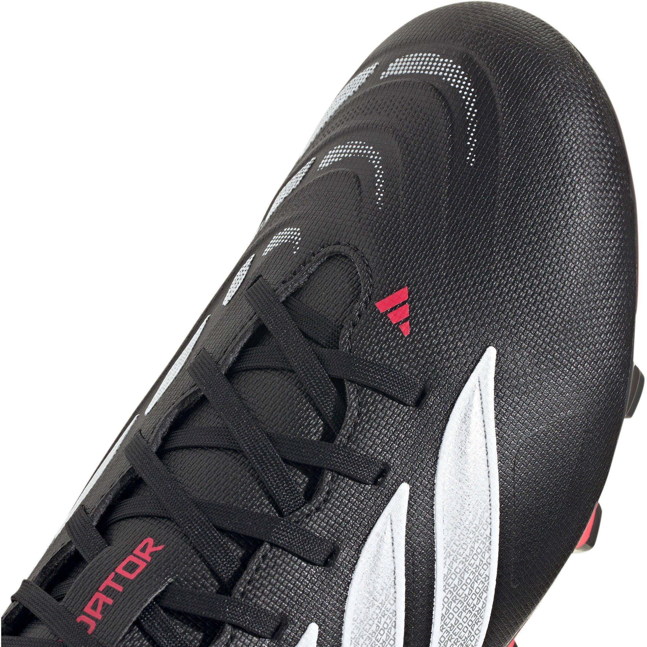 Nero/Rosso - adidas - Mens adidas Predator Club Firm Ground Football Boots - 7