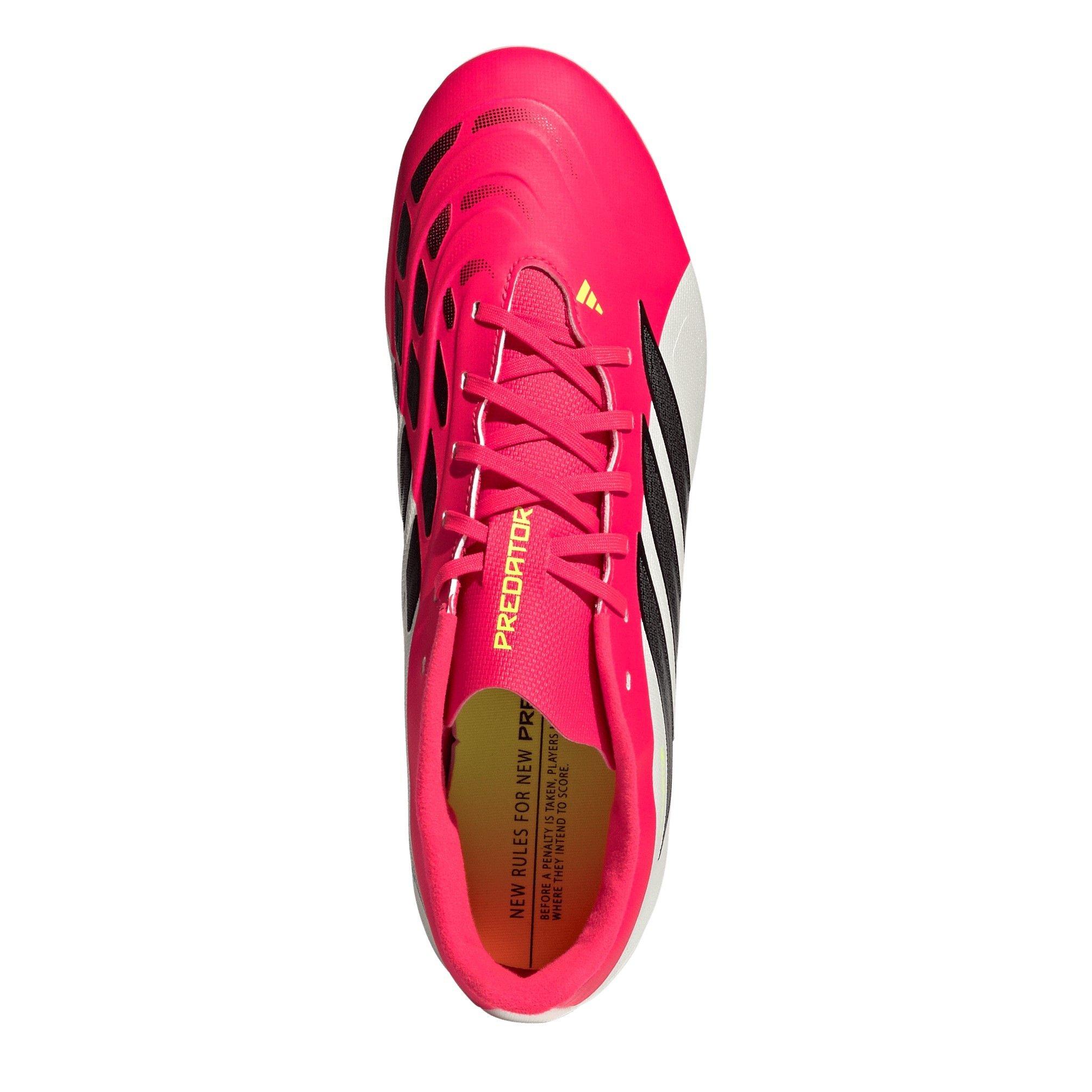 Rot/Schwarz/Weiß - adidas - Mens adidas Predator Club Firm Ground Football Boots - 5