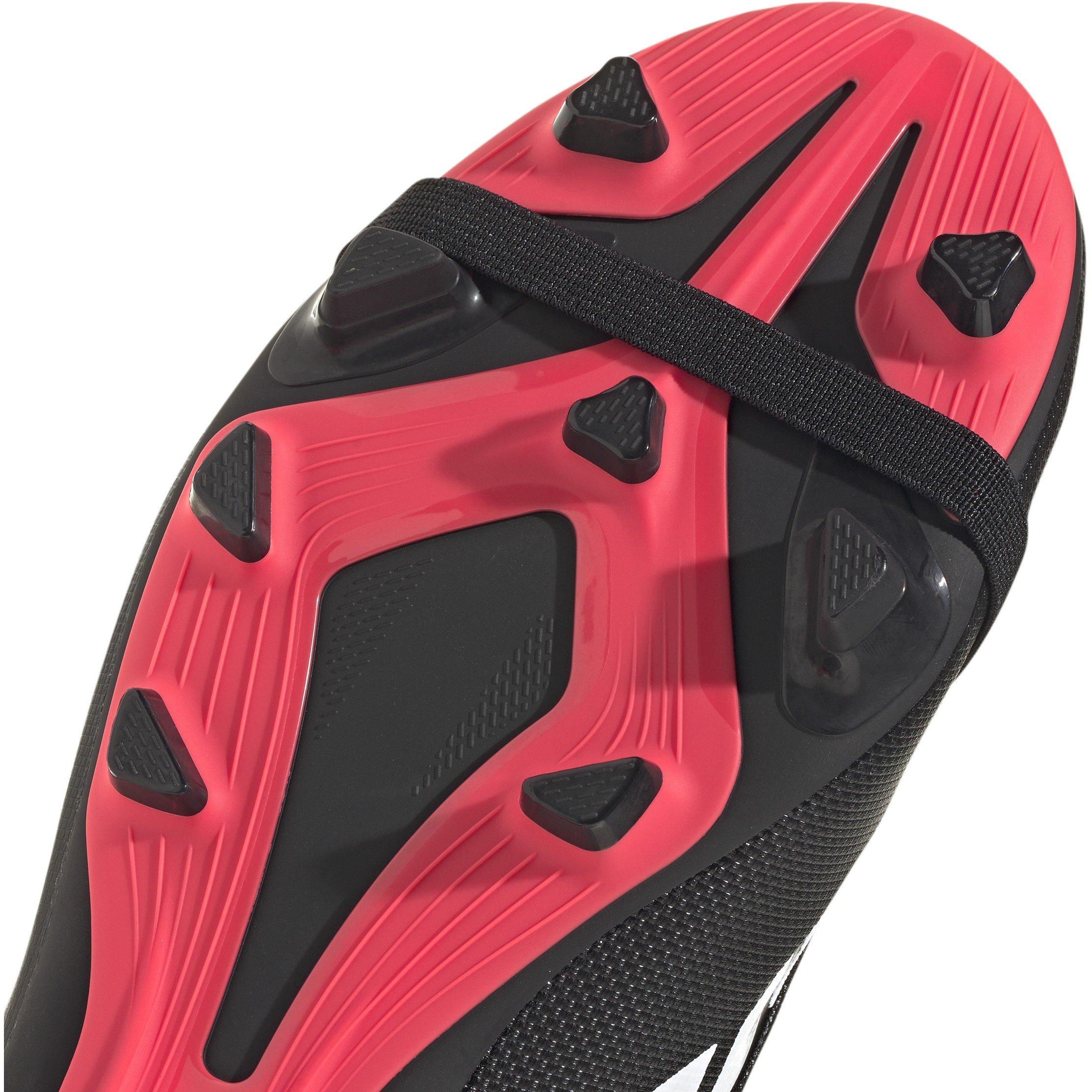 Black/Red - adidas - Mens adidas Predator Fold-Over Tongue Club Firm Ground Football Boots - 7