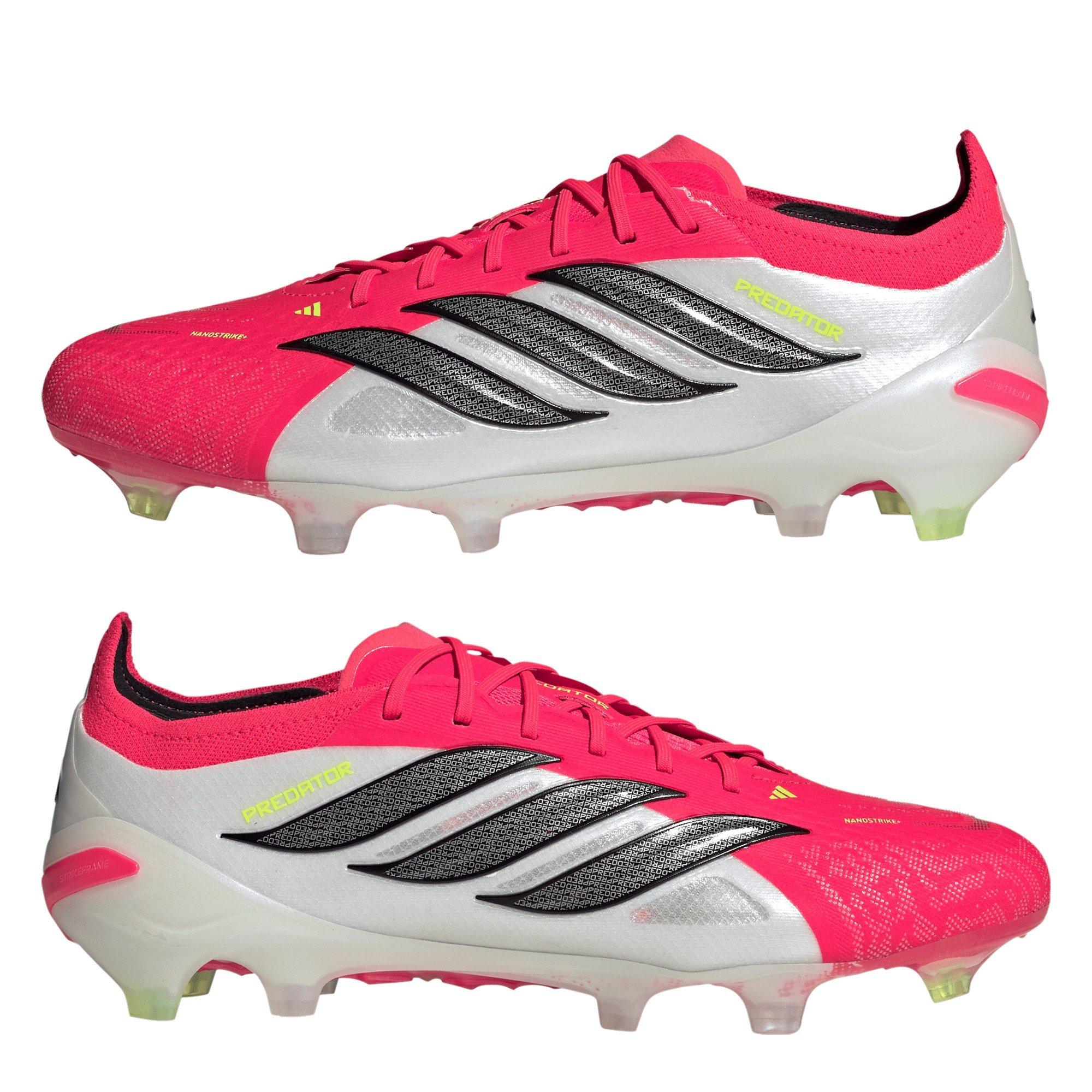 Red/Blk/White - adidas - adidas Predator Elite Firm Ground Football Boots - 11