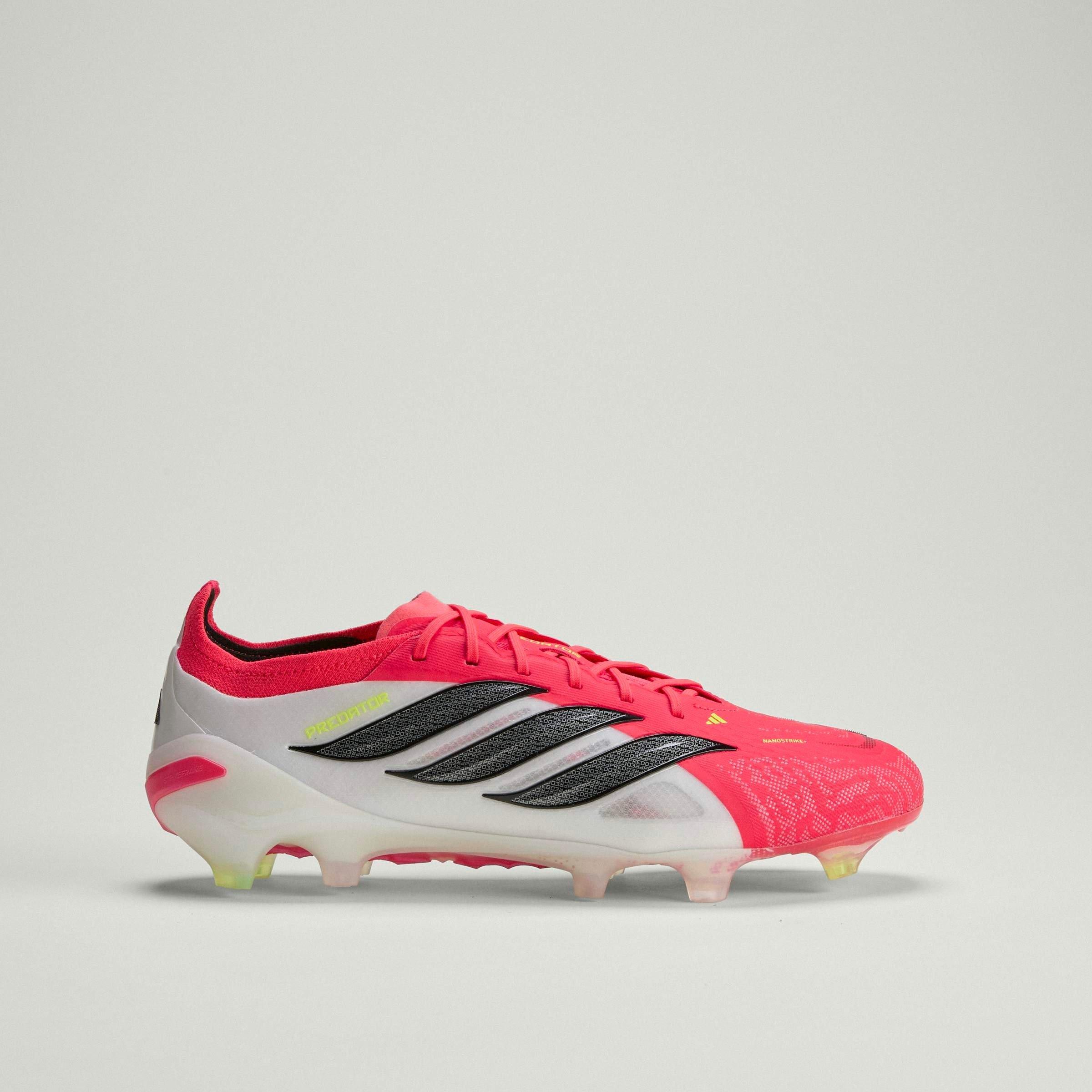 Red/Blk/White - adidas - adidas Predator Elite Firm Ground Football Boots - 12