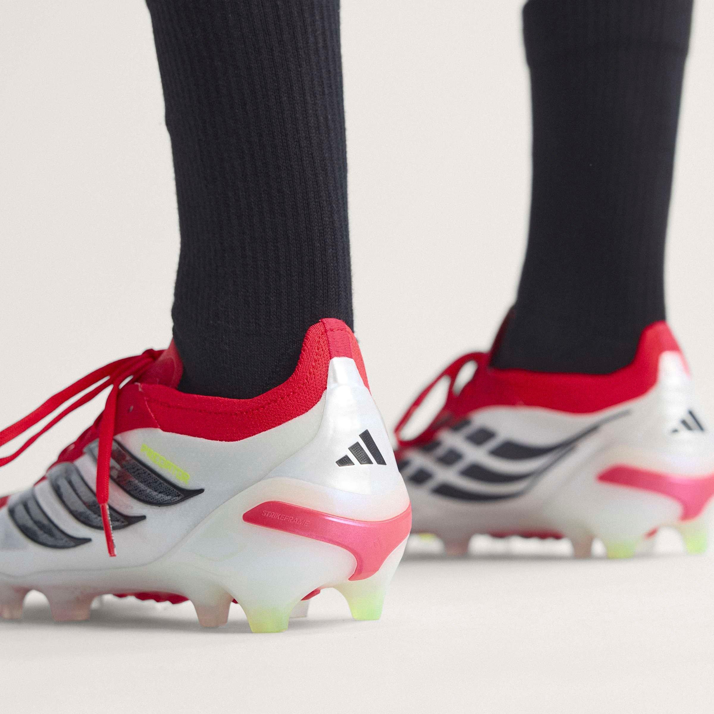 Red/Blk/White - adidas - adidas Predator Elite Firm Ground Football Boots - 16