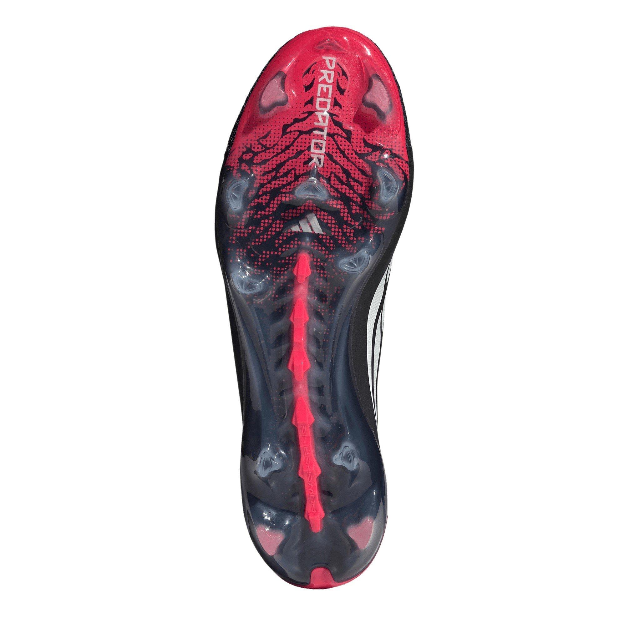 Schwarz/Rot - adidas - Mens adidas Predator Elite Laceless Firm Ground Football Boots - 6