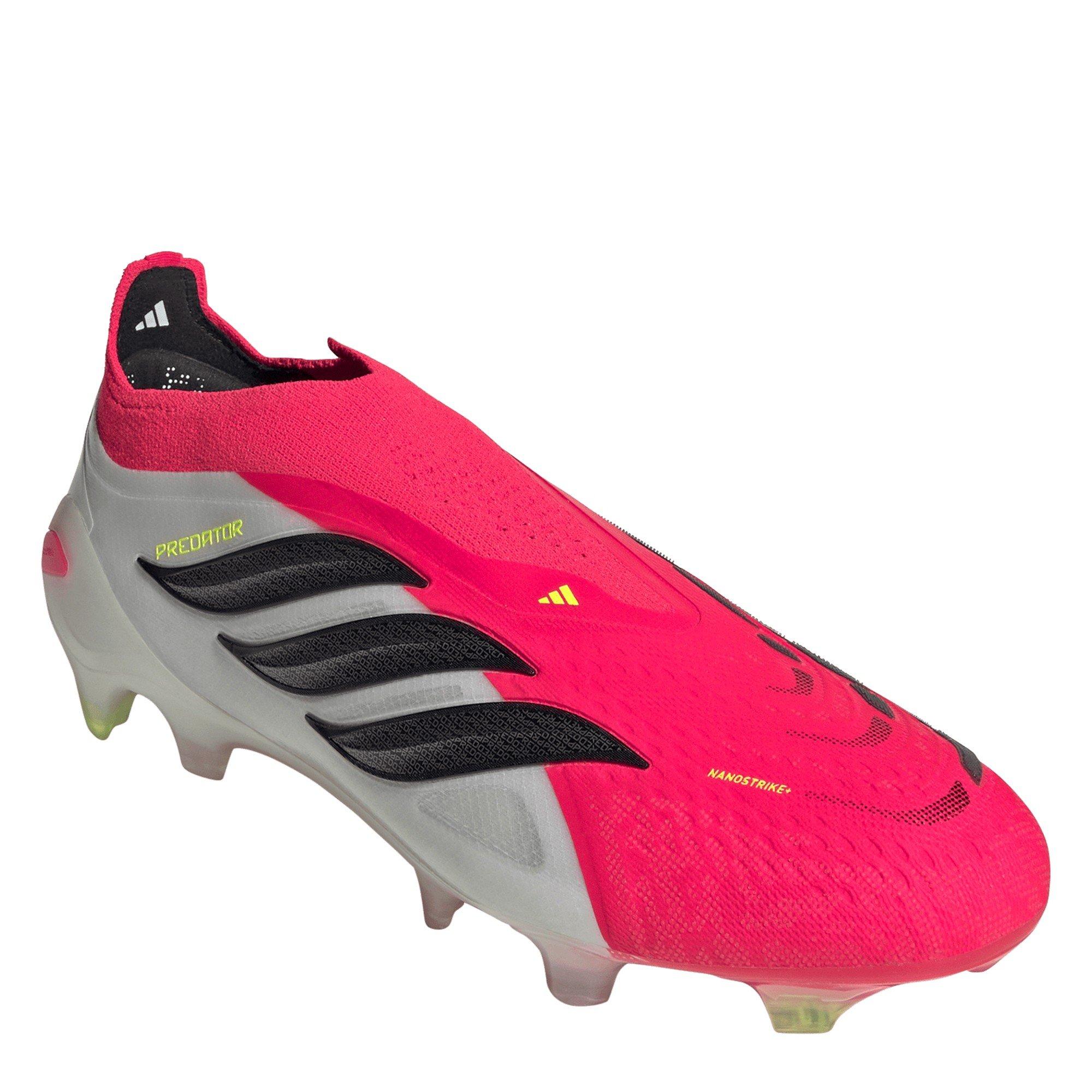 Red/Blk/White - adidas - adidas Predator Elite Laceless Firm Ground Football Boots - 4
