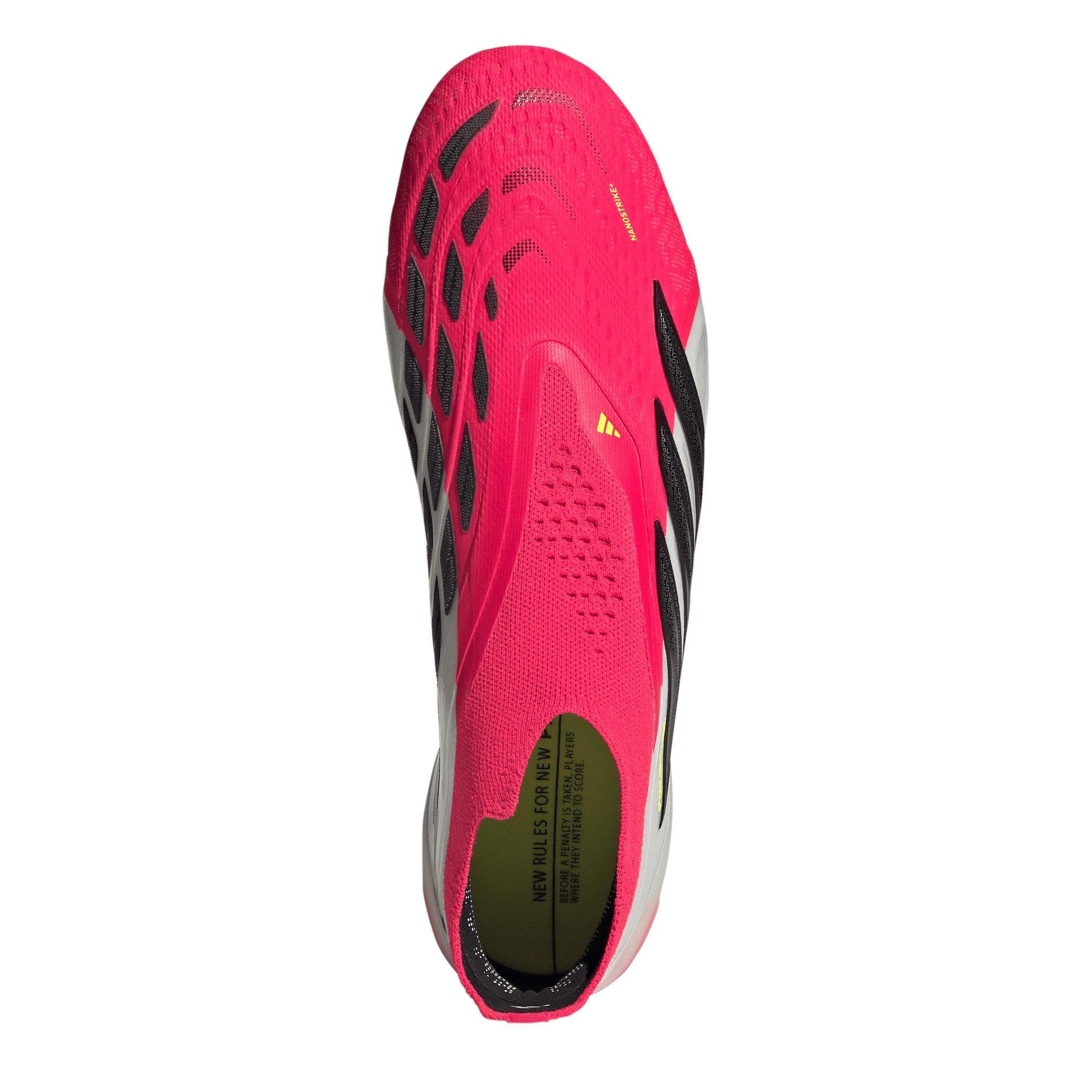 Red/Blk/White - adidas - adidas Predator Elite Laceless Firm Ground Football Boots - 6