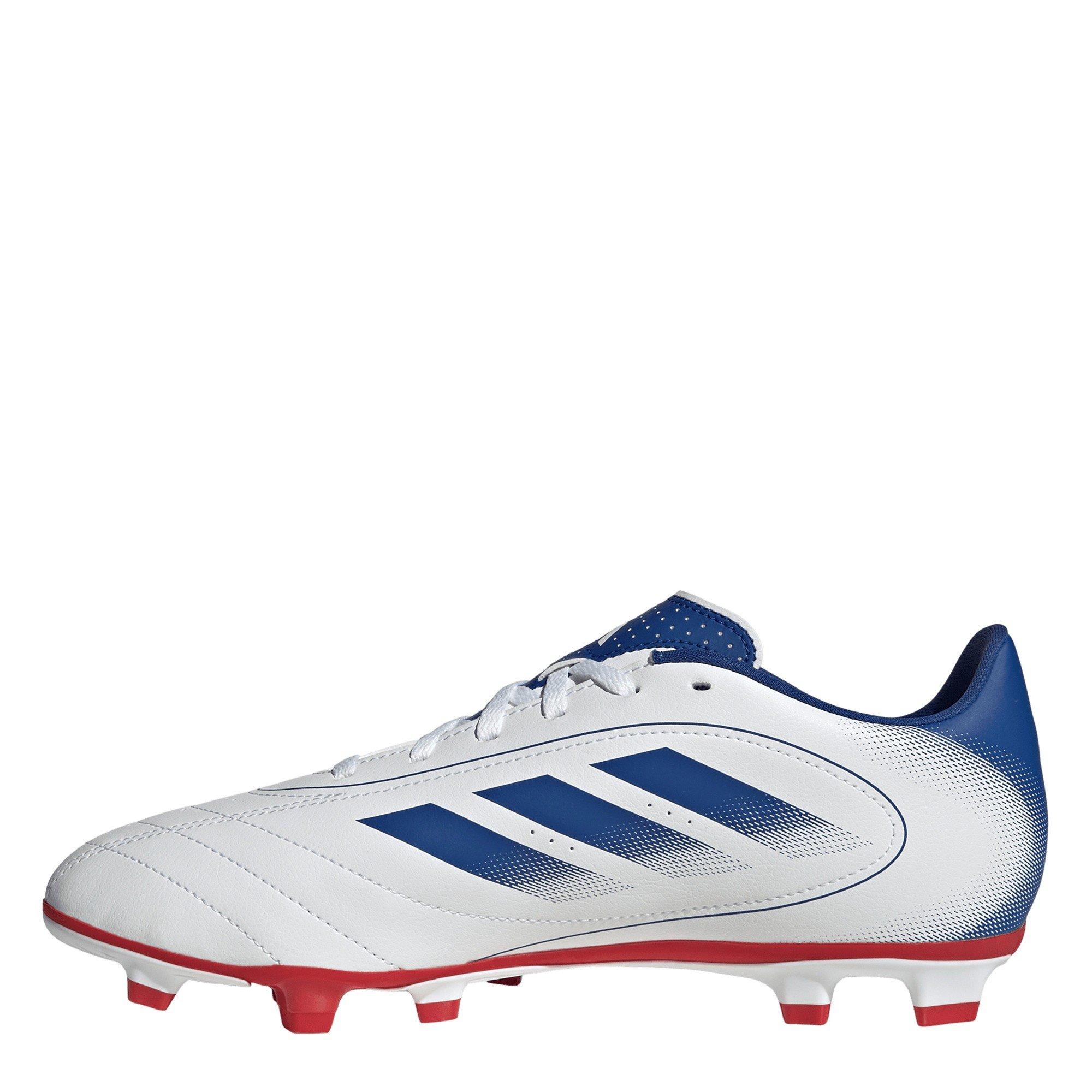 Wht/Blu/Scarlet - adidas - Goletto IX Club Firm Ground Football Boots - 2