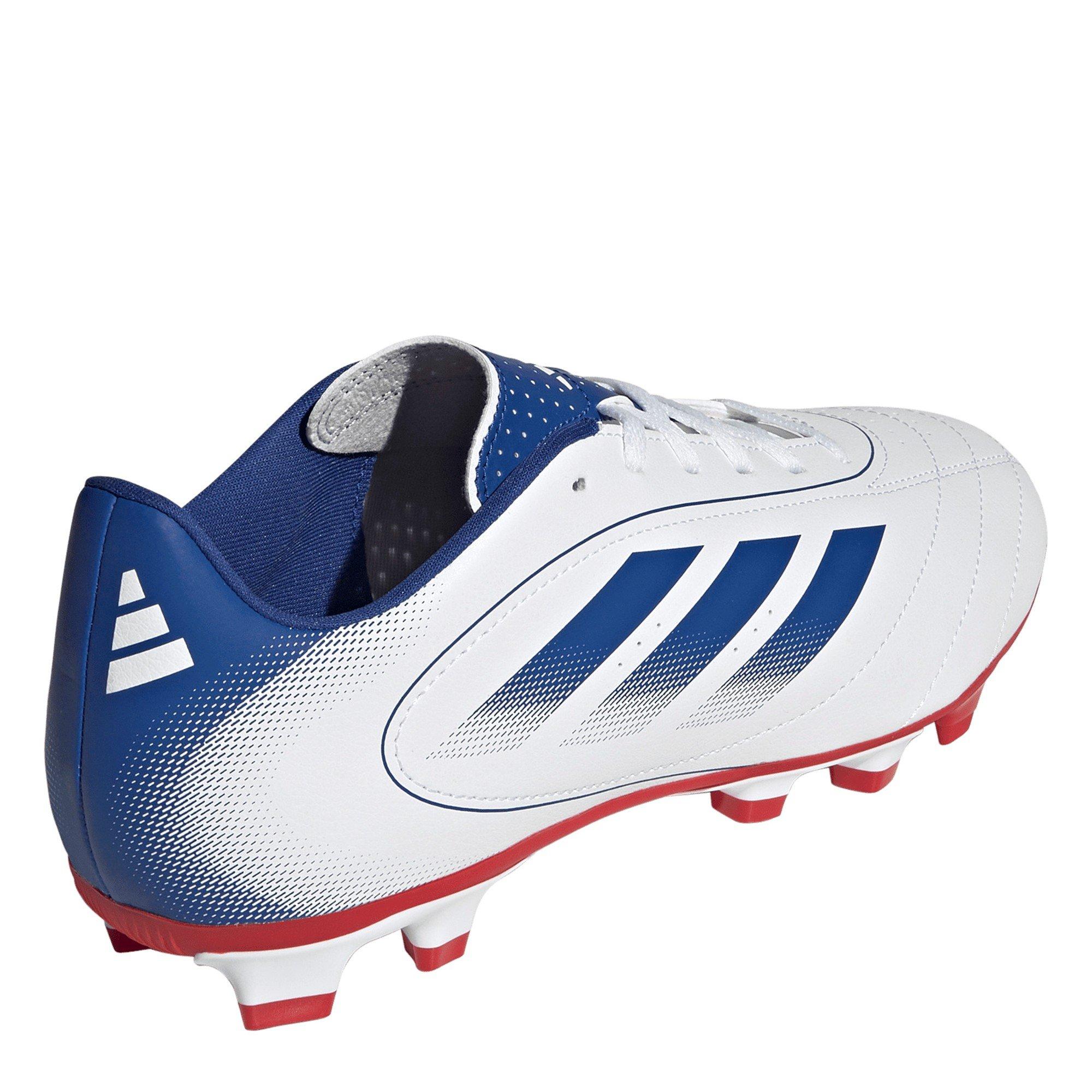 Wht/Blu/Scarlet - adidas - Goletto IX Club Firm Ground Football Boots - 4