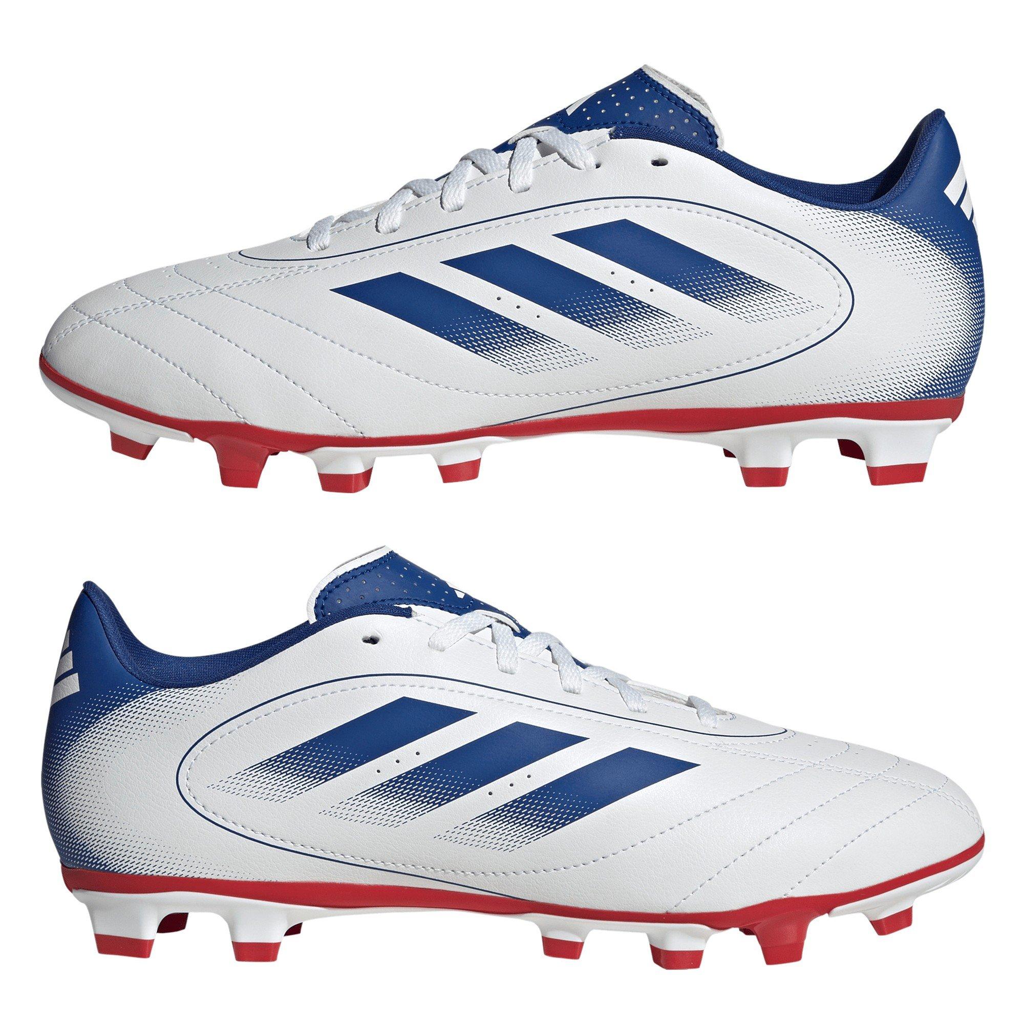 Wht/Blu/Scarlet - adidas - Goletto IX Club Firm Ground Football Boots - 9