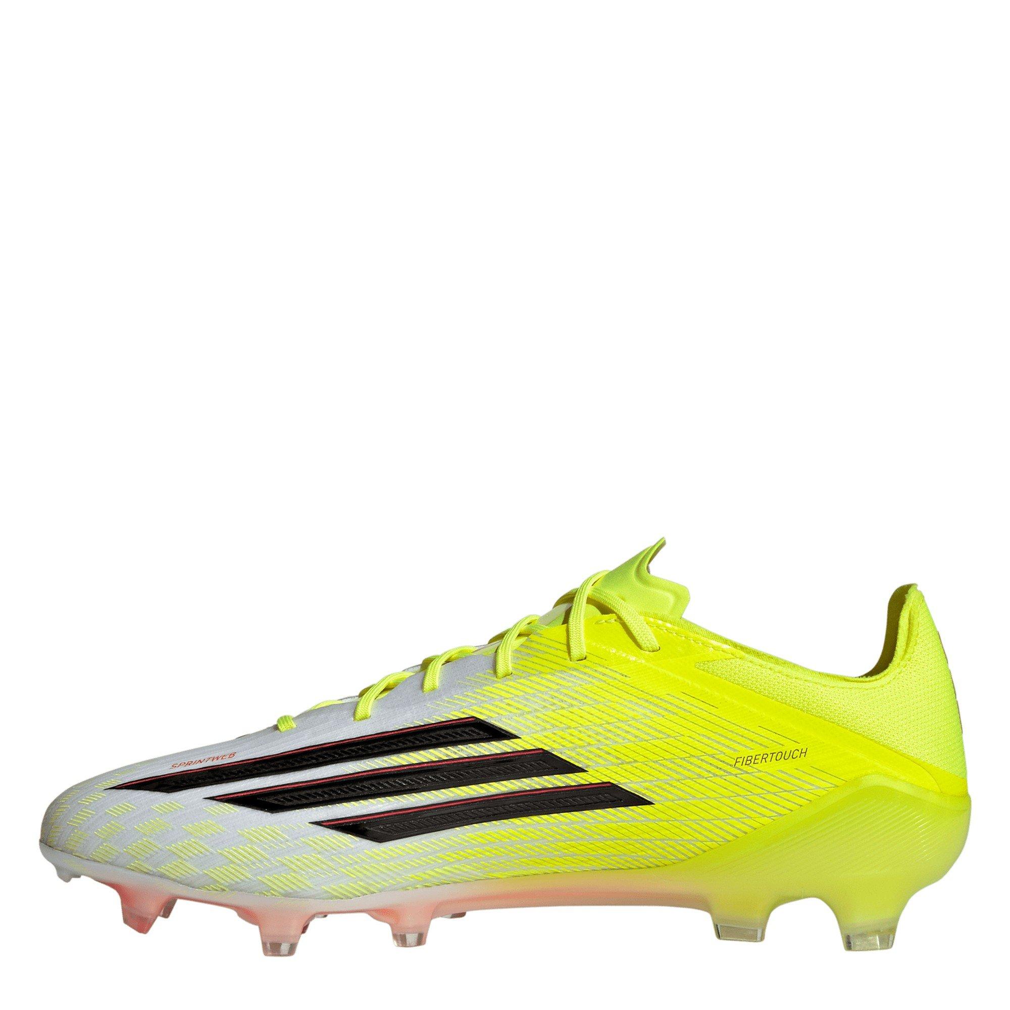 Yellow/Blk/Red - adidas - F50 Elite Firm Ground Football Boots - 2