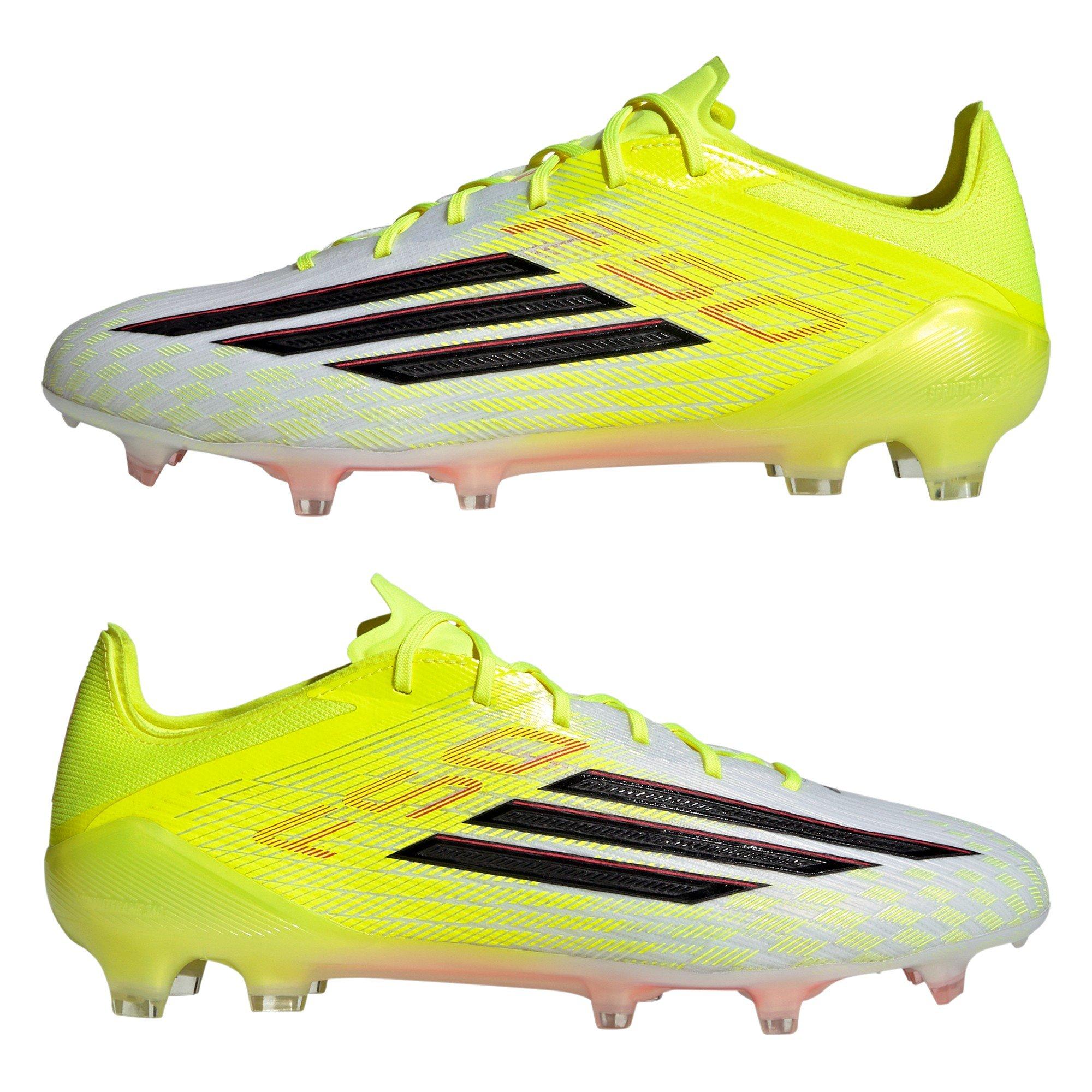 Yellow/Blk/Red - adidas - F50 Elite Firm Ground Football Boots - 11