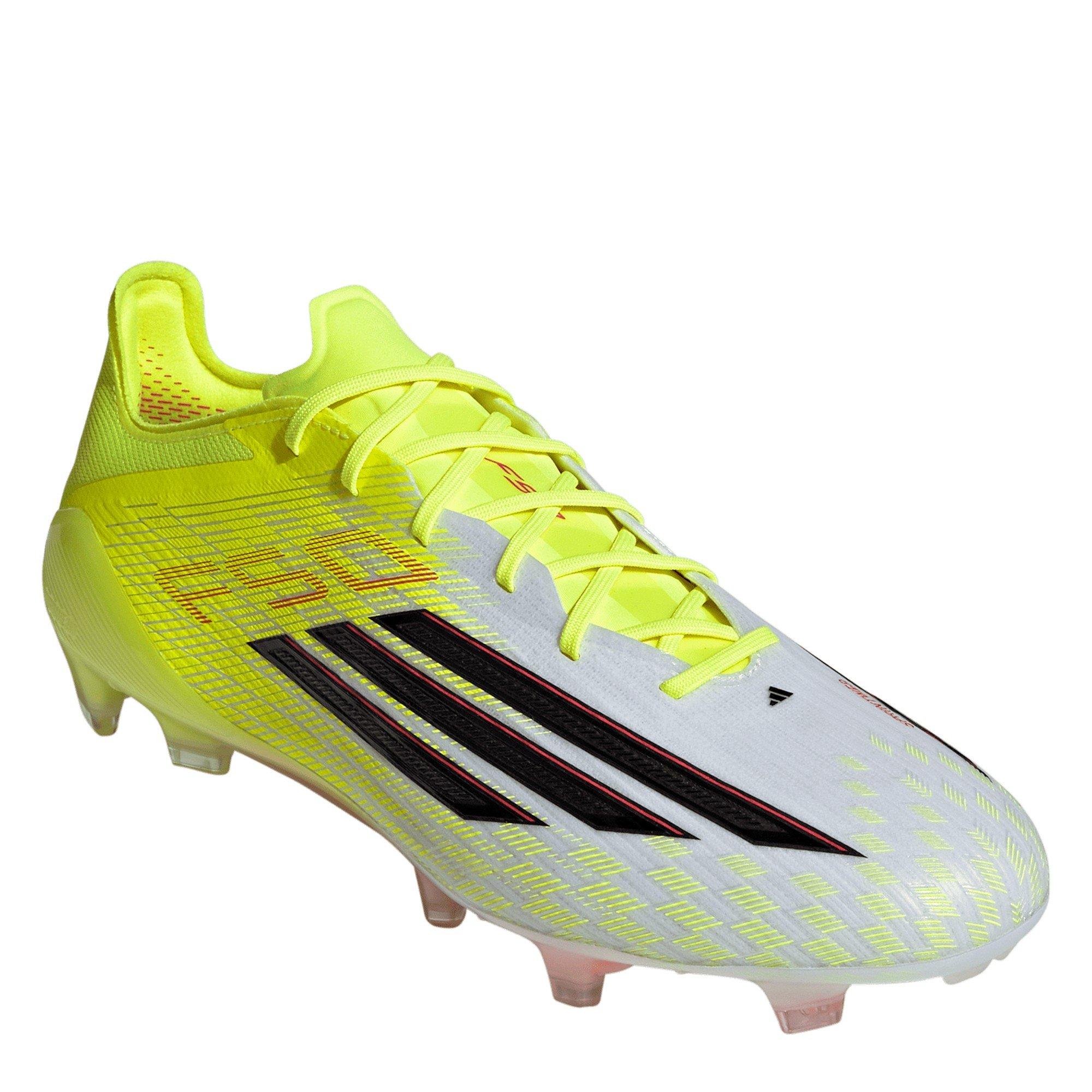 Yellow/Blk/Red - adidas - F50 Elite Firm Ground Football Boots - 4