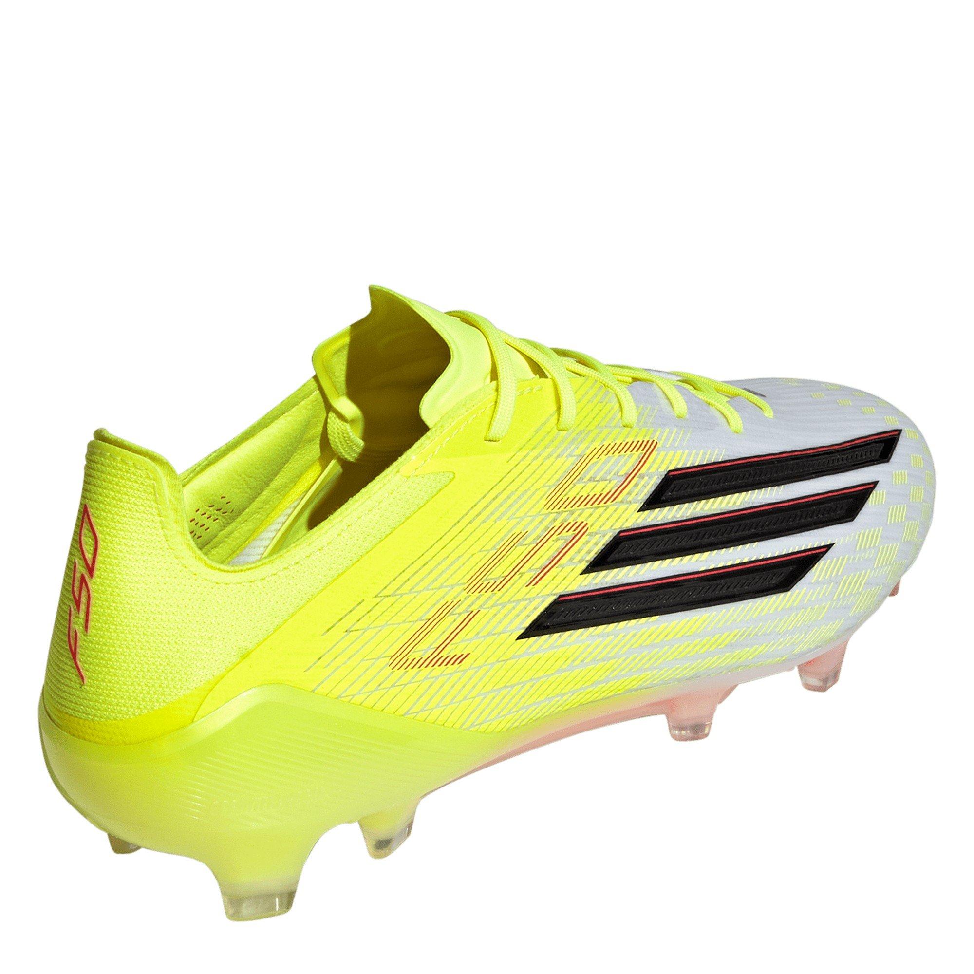 Yellow/Blk/Red - adidas - F50 Elite Firm Ground Football Boots - 5