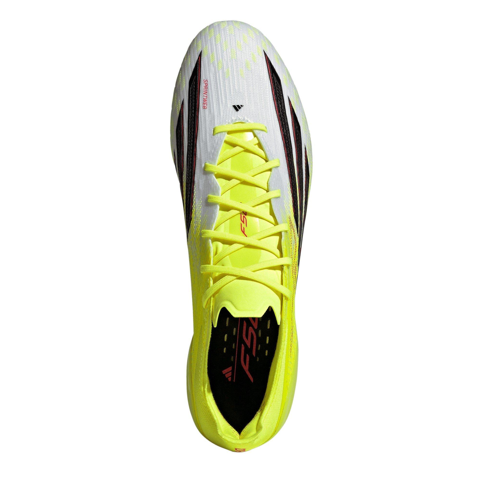 Yellow/Blk/Red - adidas - F50 Elite Firm Ground Football Boots - 6