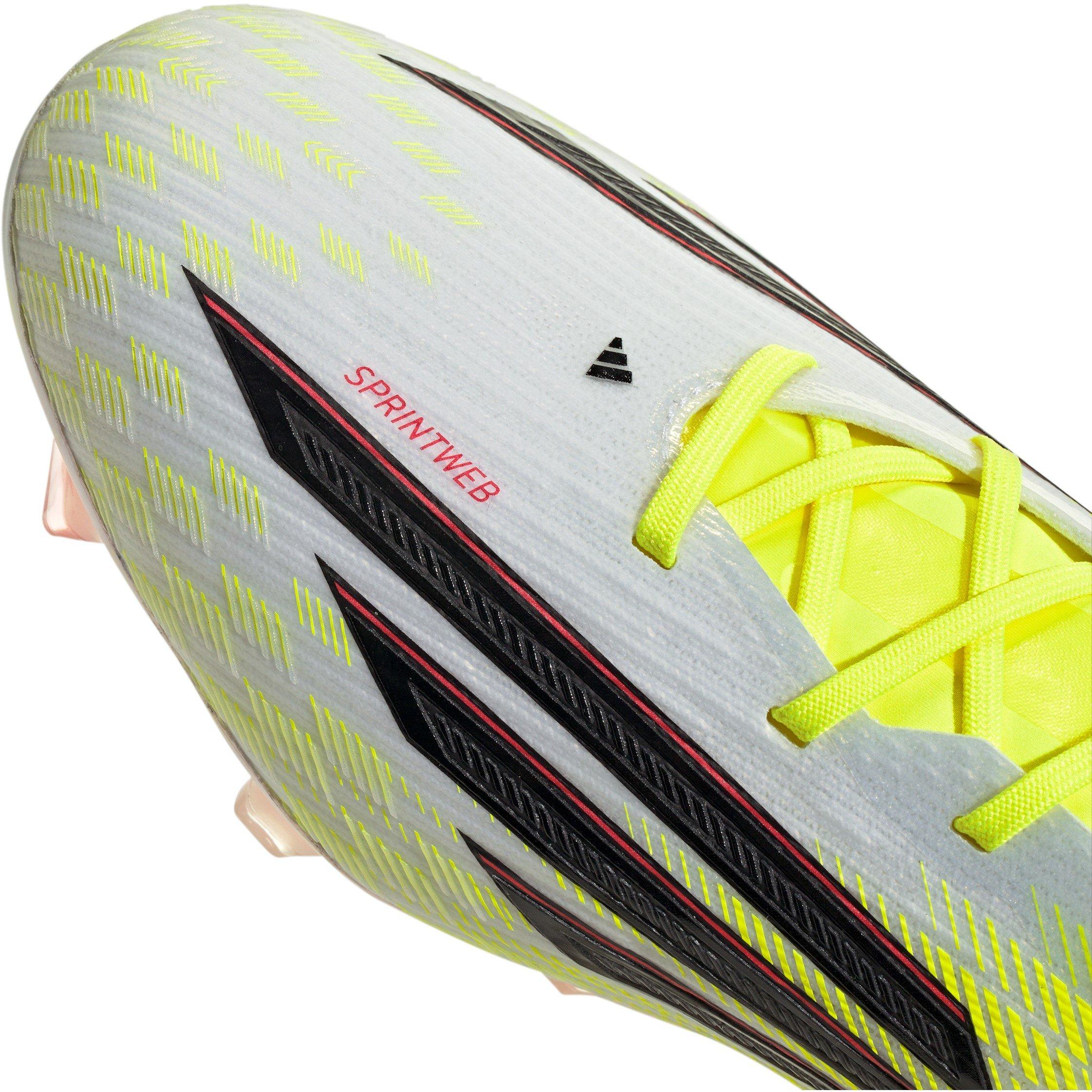 Yellow/Blk/Red - adidas - F50 Elite Firm Ground Football Boots - 9