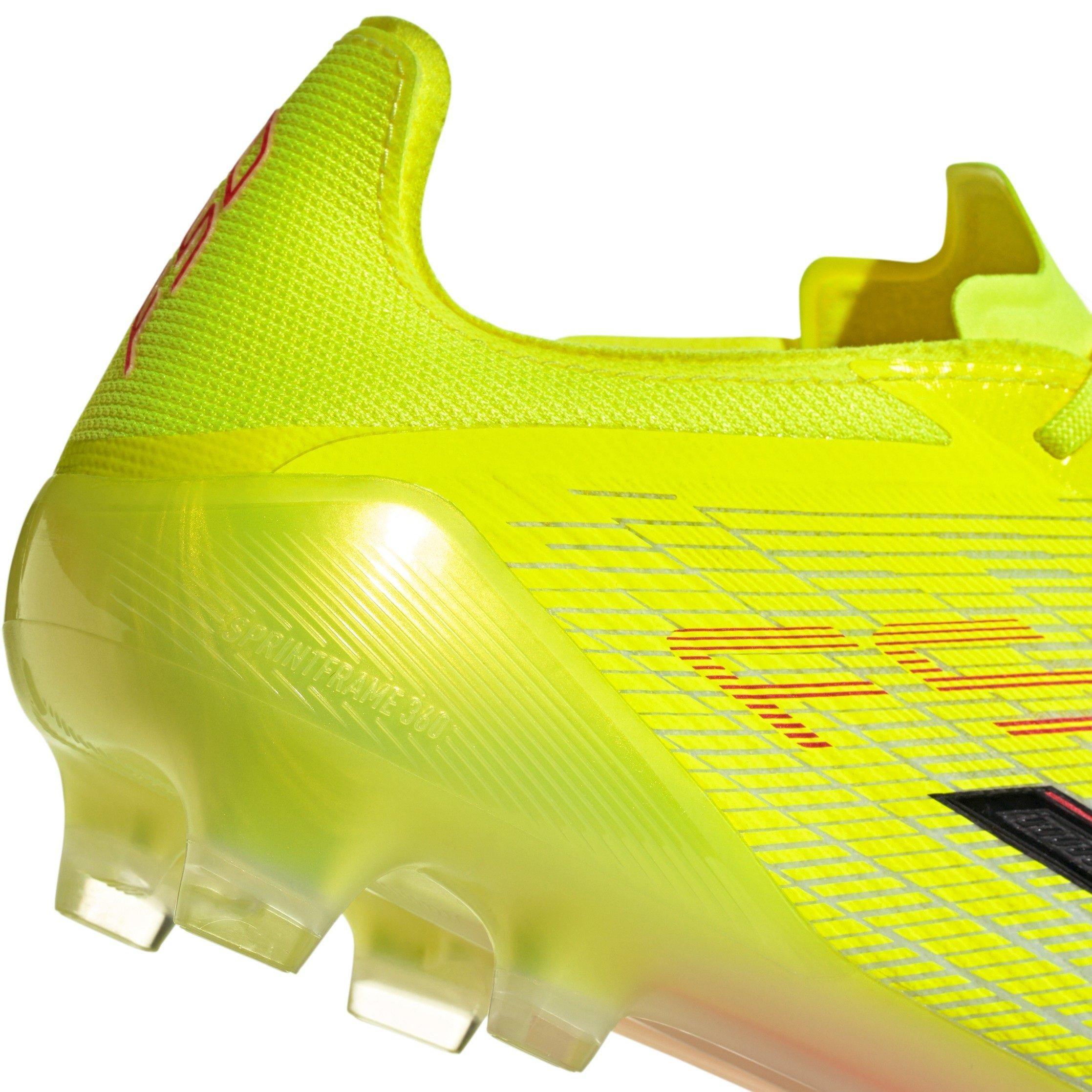 Yellow/Blk/Red - adidas - F50 Elite Firm Ground Football Boots - 10