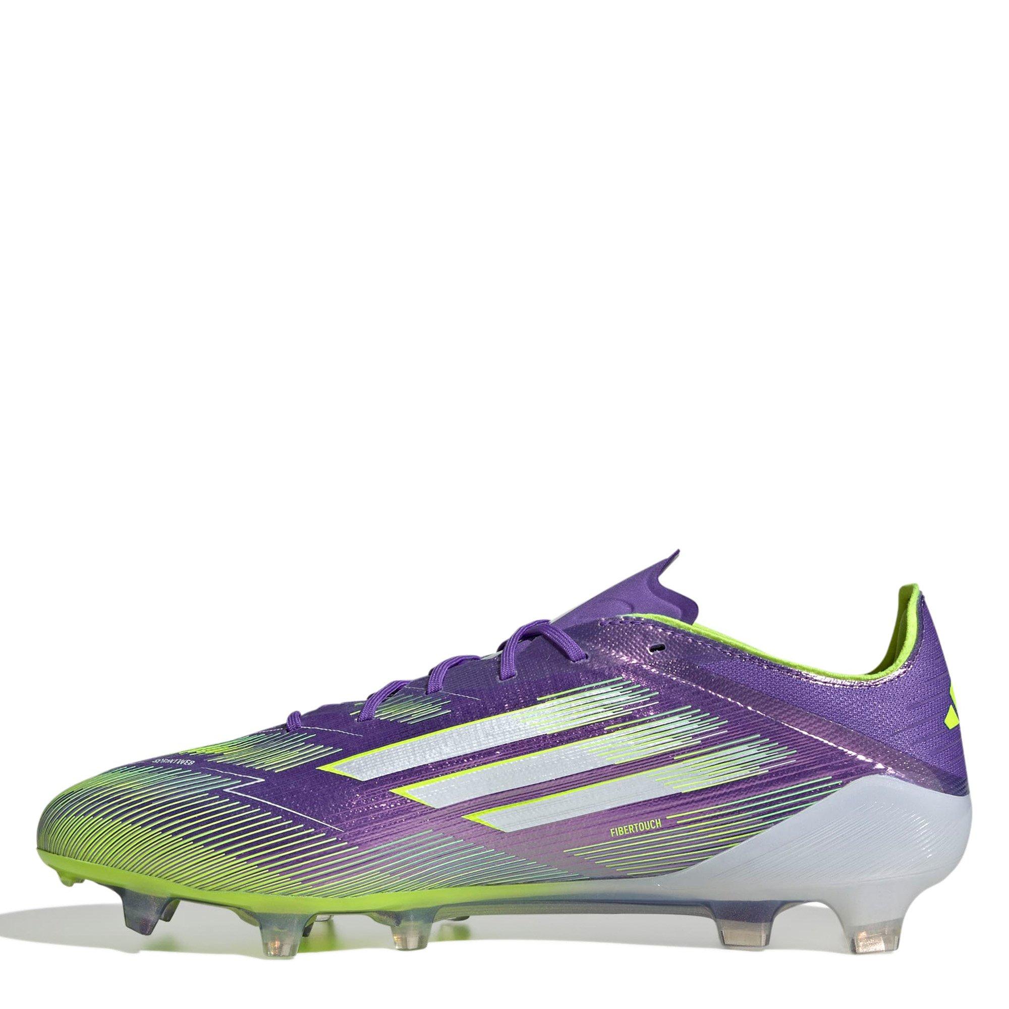 Purp/Wht/lemon - adidas - F50 Elite Firm Ground Football Boots - 2