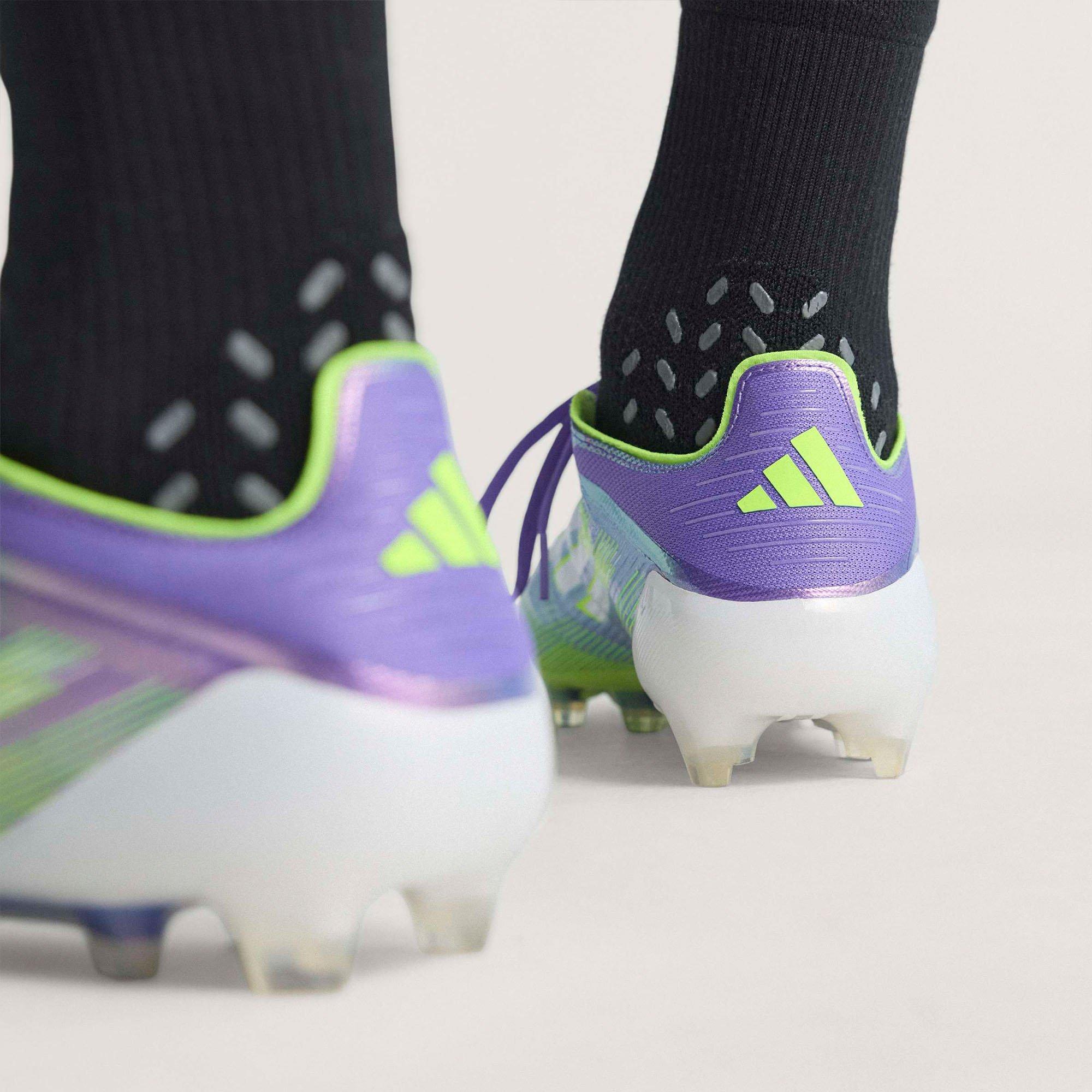 Purp/Wht/lemon - adidas - F50 Elite Firm Ground Football Boots - 15