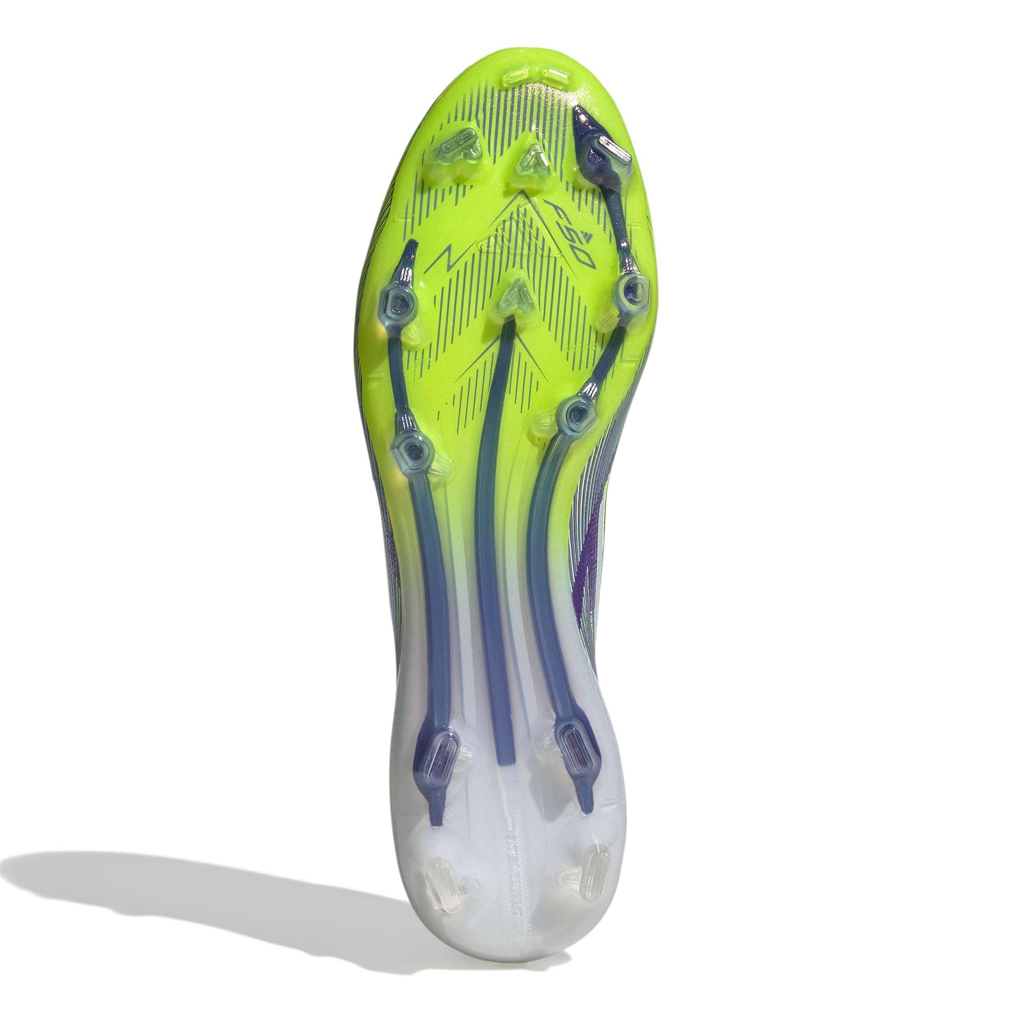 Purp/Wht/lemon - adidas - F50 Elite Firm Ground Football Boots - 4
