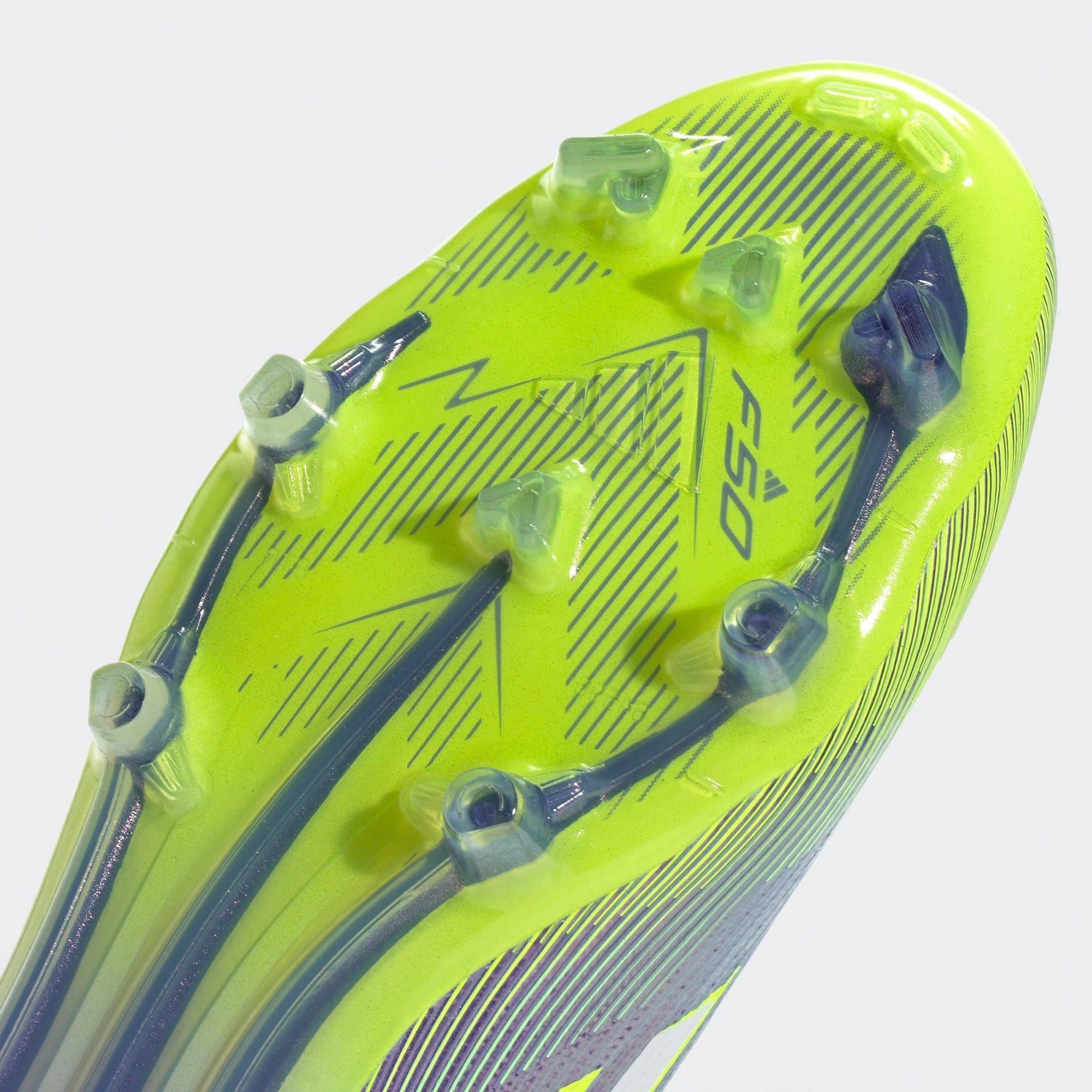 Purp/Wht/lemon - adidas - F50 Elite Firm Ground Football Boots - 8