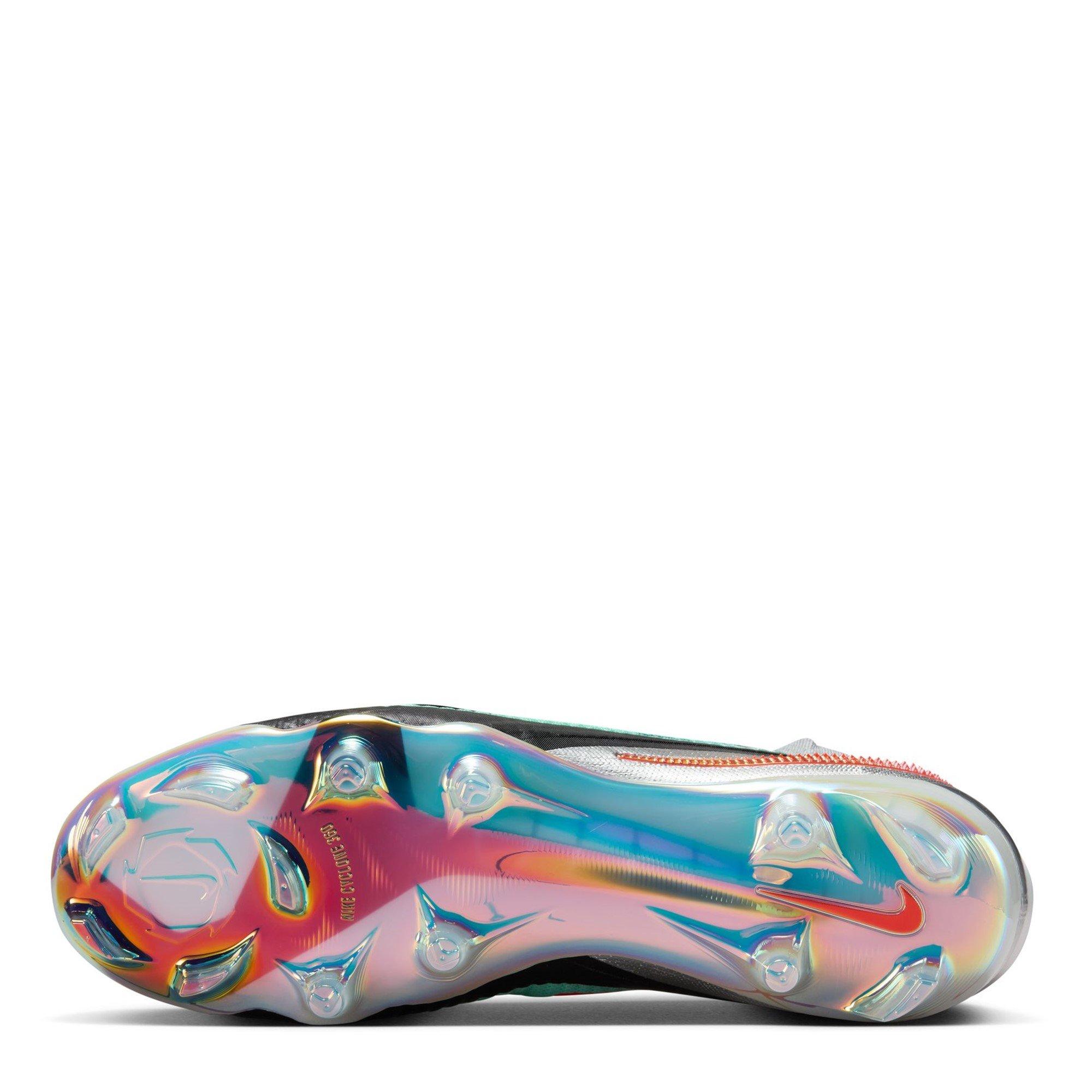 Chrome/Schwarz - Nike - Phantom 6 High Elite Adults Firm Ground Football Boots - 3