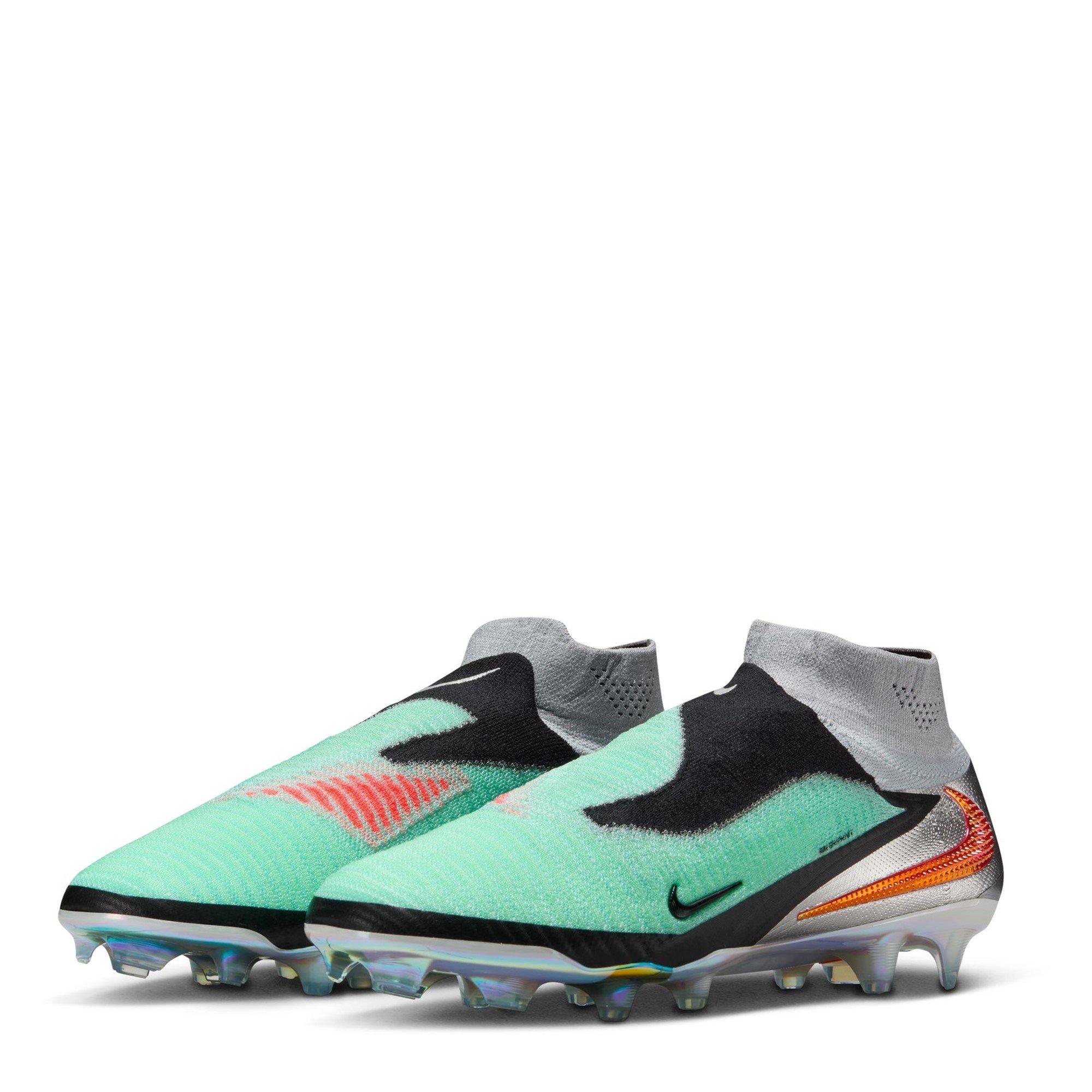 Chrome/Schwarz - Nike - Phantom 6 High Elite Adults Firm Ground Football Boots - 4