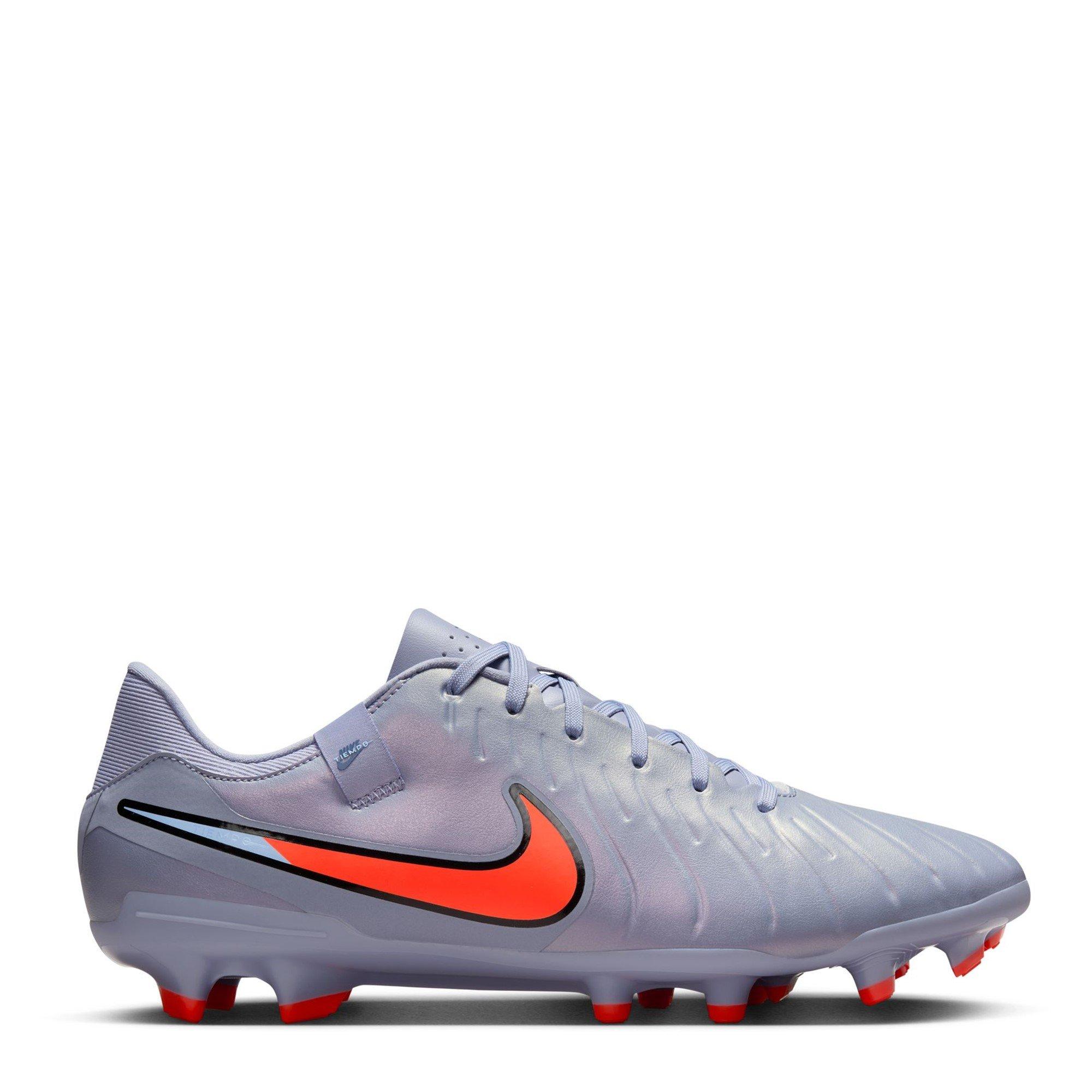 Nike Men's Tiempo Legend 10 Academy Adults Firm Ground Football Boots - Blue/Black - 6 (39)