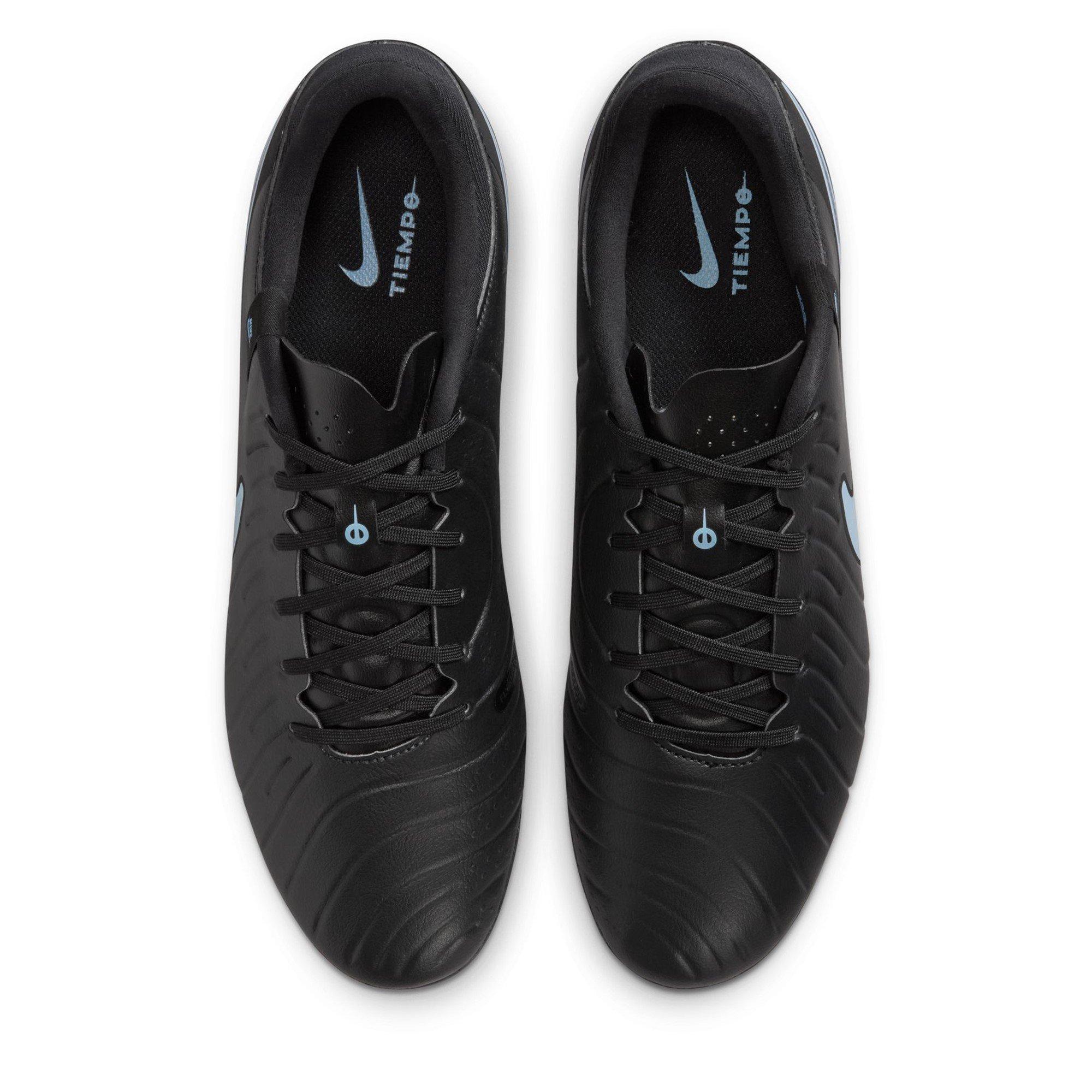 Zwart/Zwart - Nike - Tiempo Legend 10 Academy Adults Firm Ground Football Boots - 6