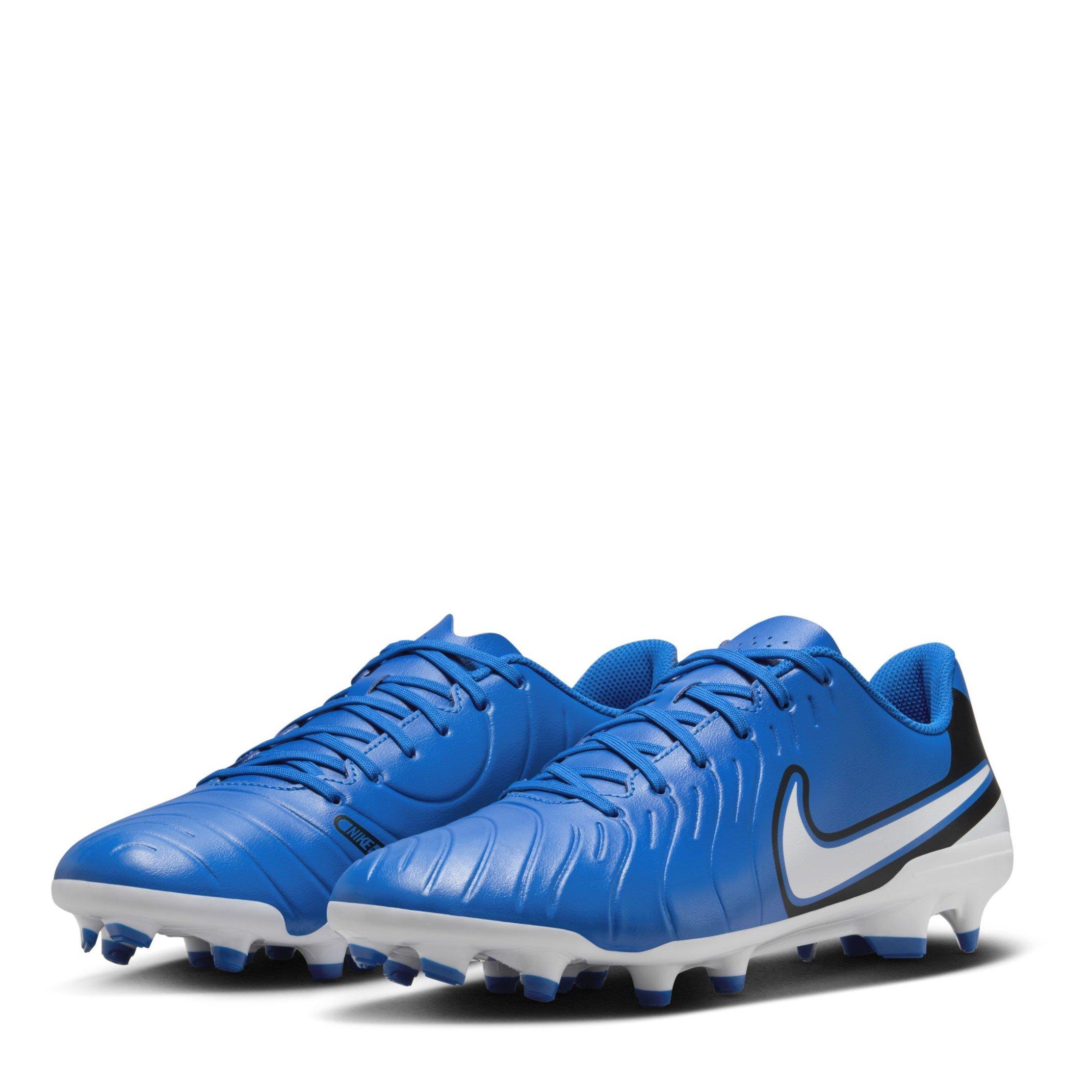 Bleu/Baltique - Nike - Nike Tiempo Legend 10 Club Adults Firm Ground Football Boots - 4