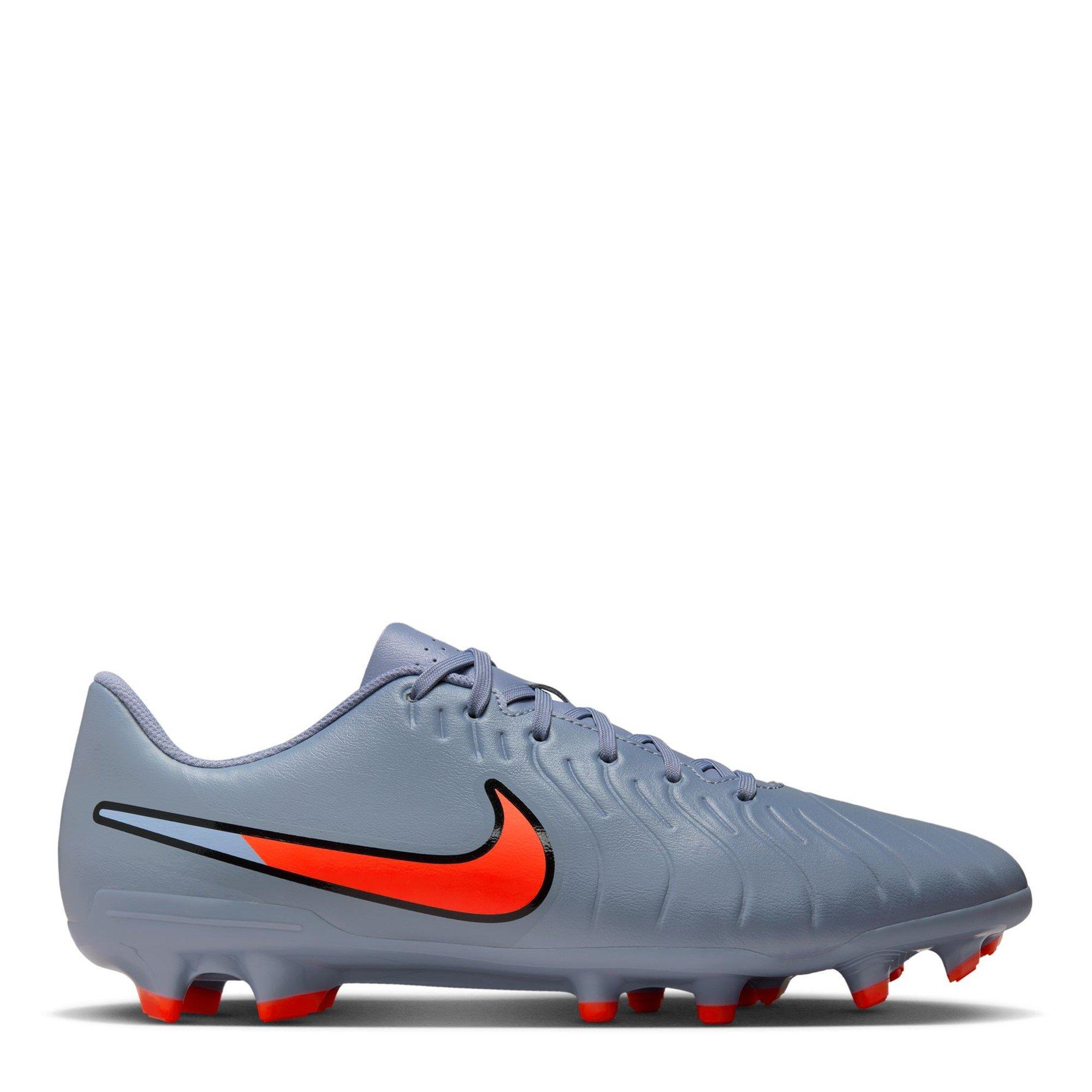 Nike Men's Tiempo Legend 10 Club Adults Firm Ground Football Boots - Blue/Black - 11 (46)
