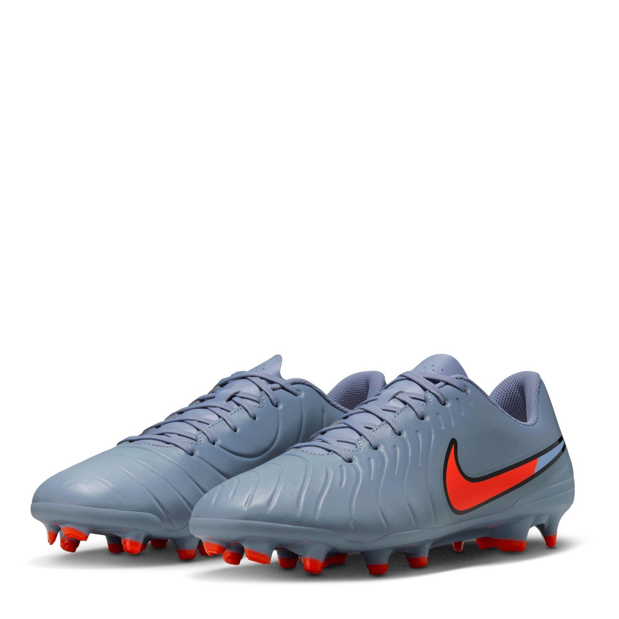 Blue/Black - Nike - Tiempo Legend 10 Club Adults Firm Ground Football Boots - 4