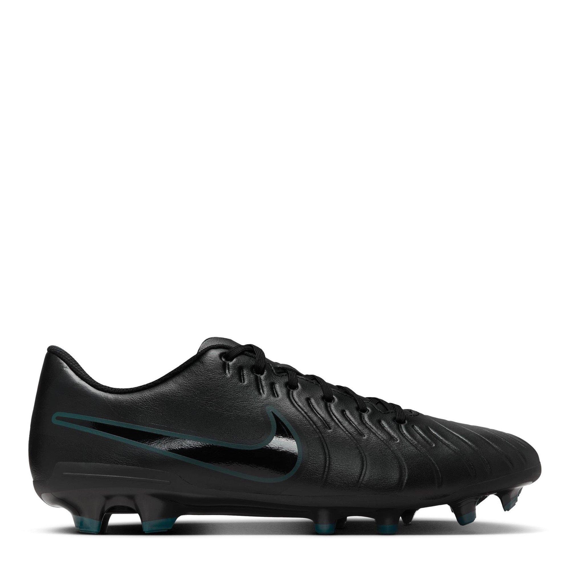 Sort/Grøn - Nike - Tiempo Legend 10 Club Adults Firm Ground Football Boots - 1
