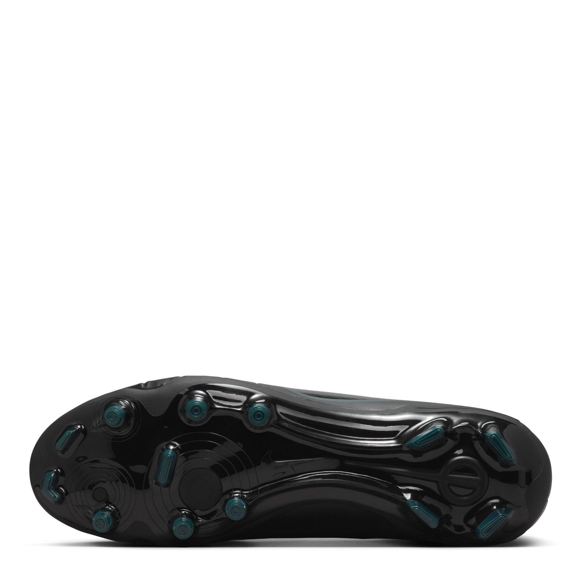 Sort/Grøn - Nike - Tiempo Legend 10 Club Adults Firm Ground Football Boots - 3