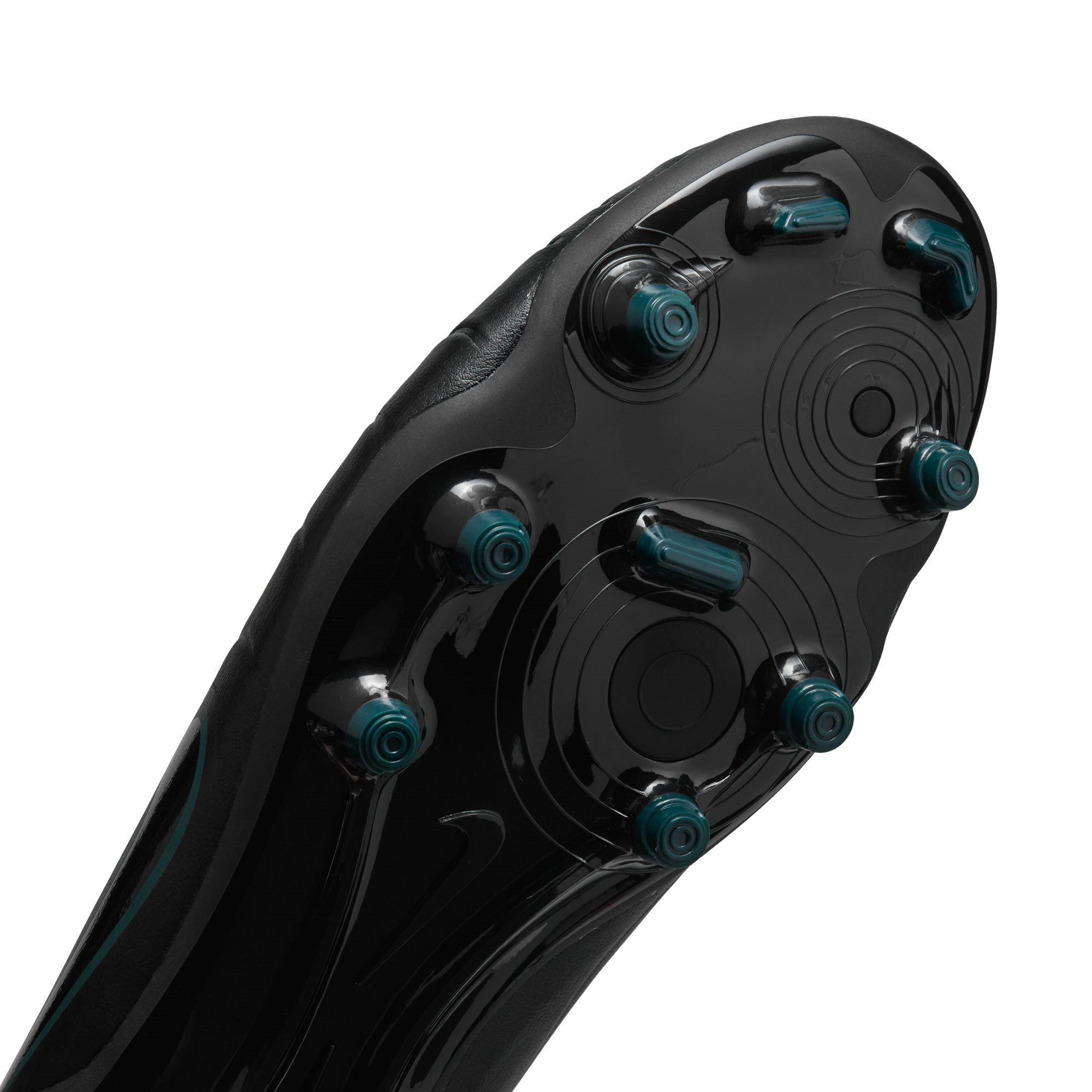 Sort/Grøn - Nike - Tiempo Legend 10 Club Adults Firm Ground Football Boots - 9