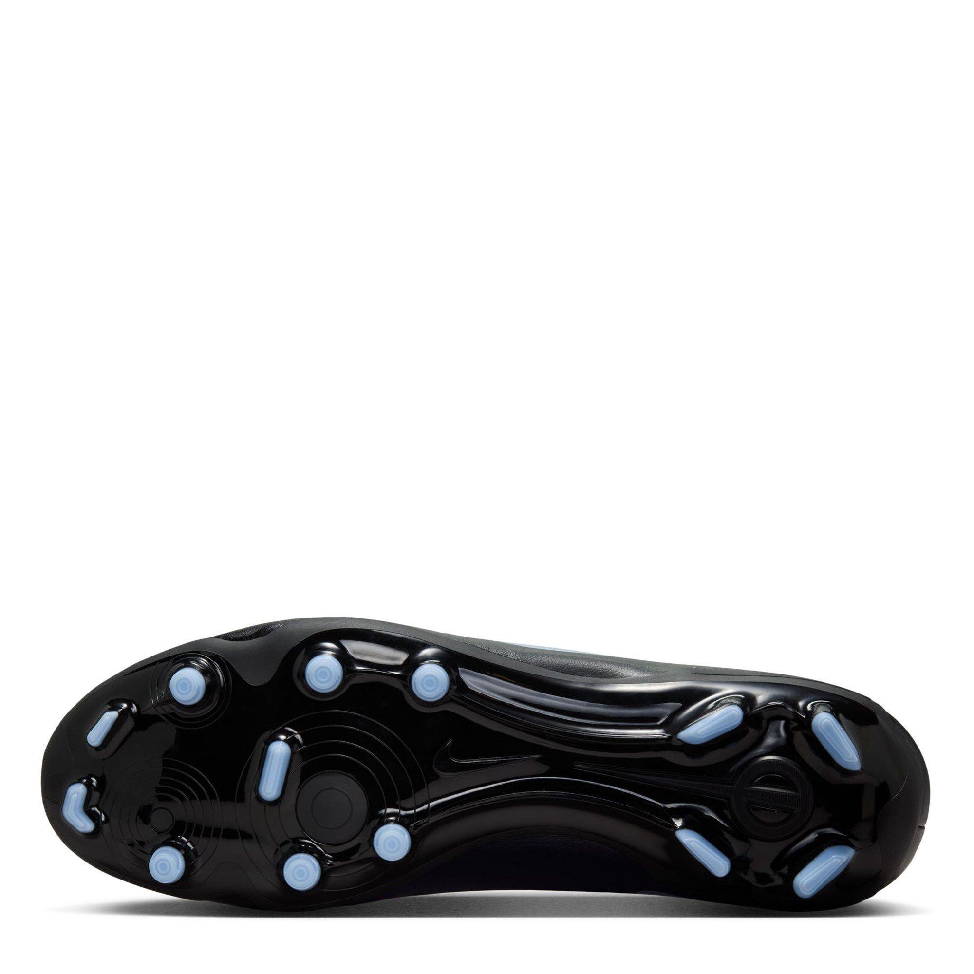 Sort/Blå - Nike - Tiempo Legend 10 Club Adults Firm Ground Football Boots - 3