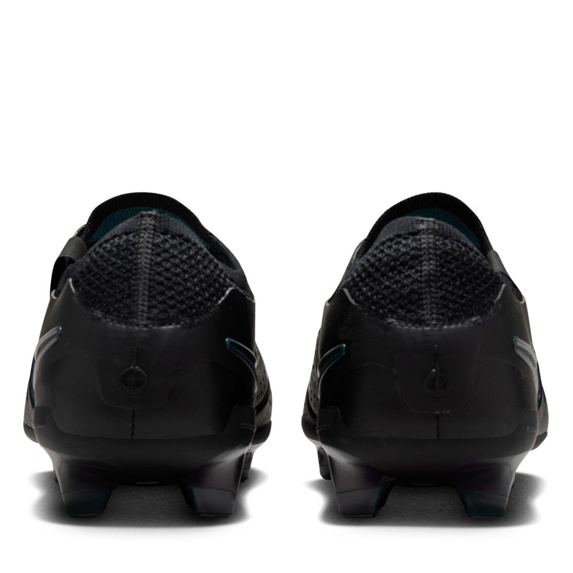 Black/Green - Nike - Tiempo Legend 10 Elite Adults Firm Ground Football Boots - 5