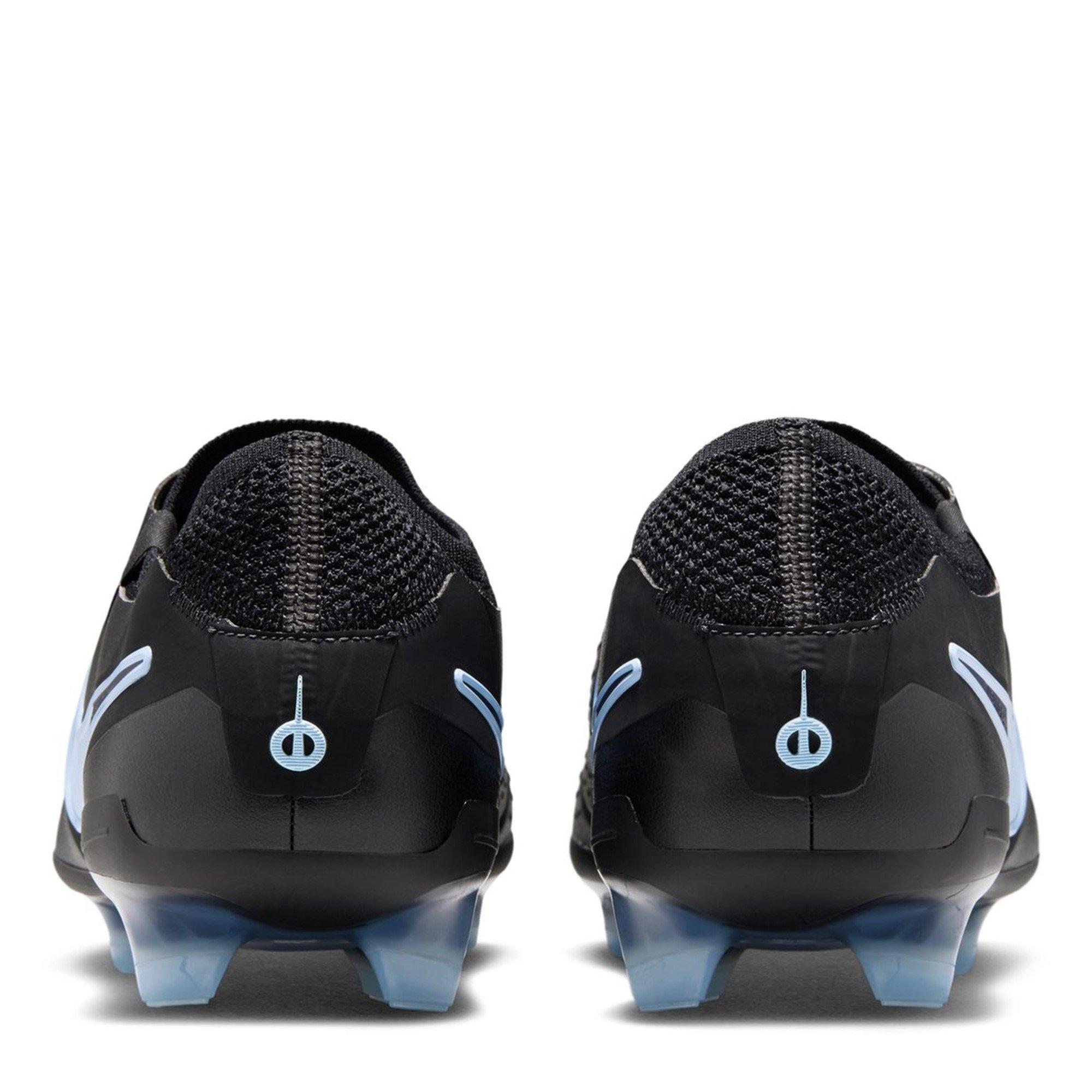 Black/Blue - Nike - Tiempo Legend 10 Elite Adults Firm Ground Football Boots - 5