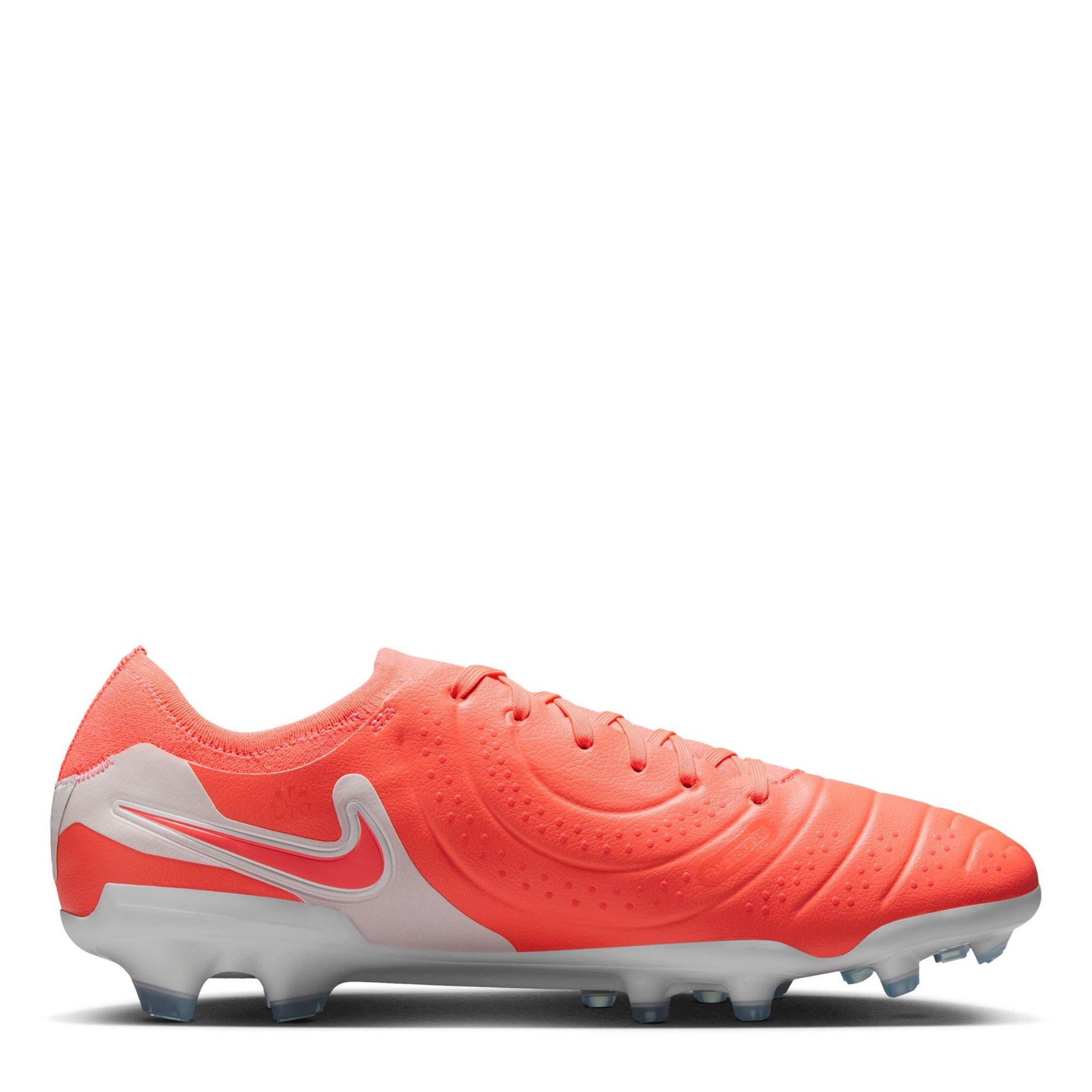 Red/White - Nike - Tiempo Legend 10 Pro Adults Firm Ground Football Boots - 1