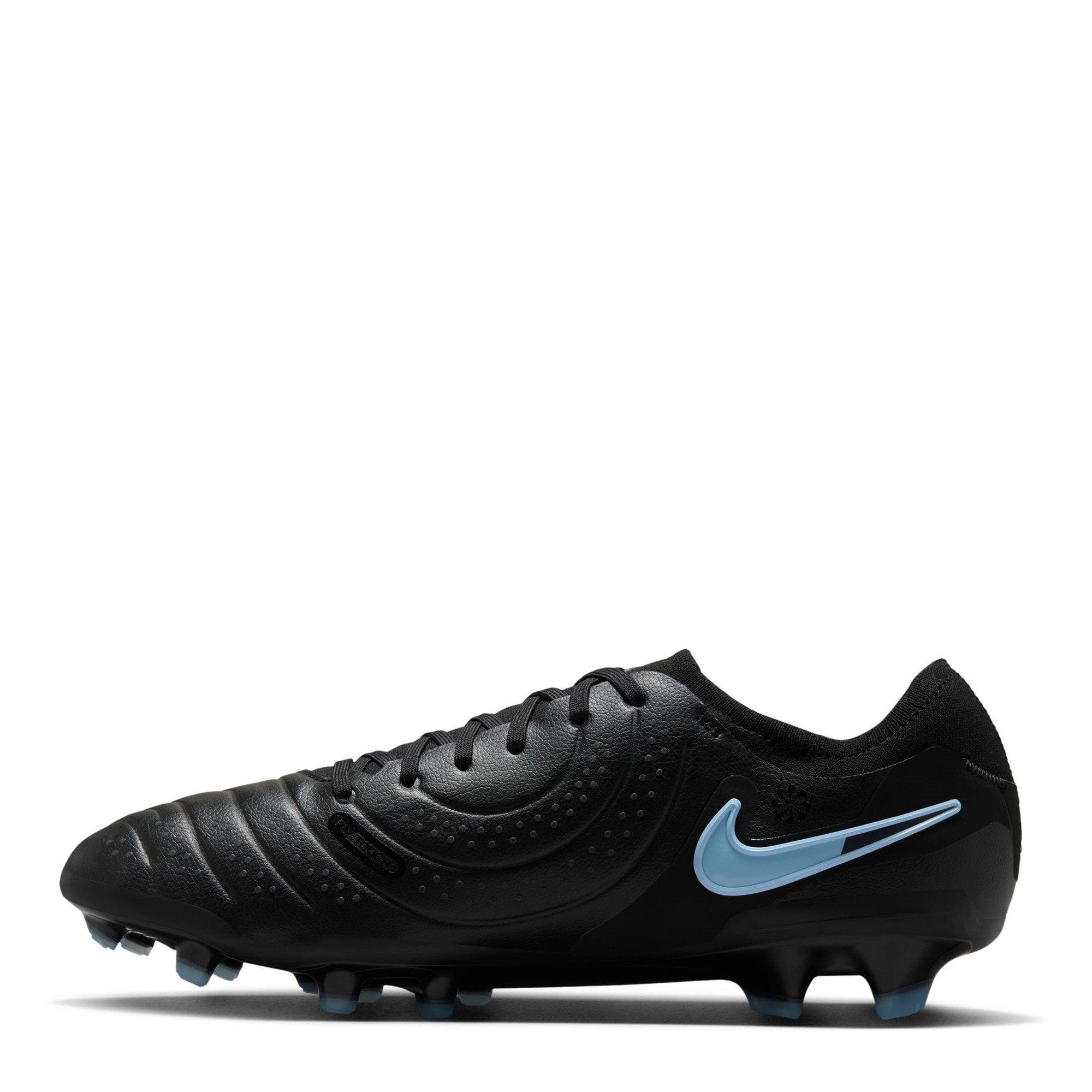 Zwart/Zwart - Nike - Tiempo Legend 10 Pro Adults Firm Ground Football Boots - 2