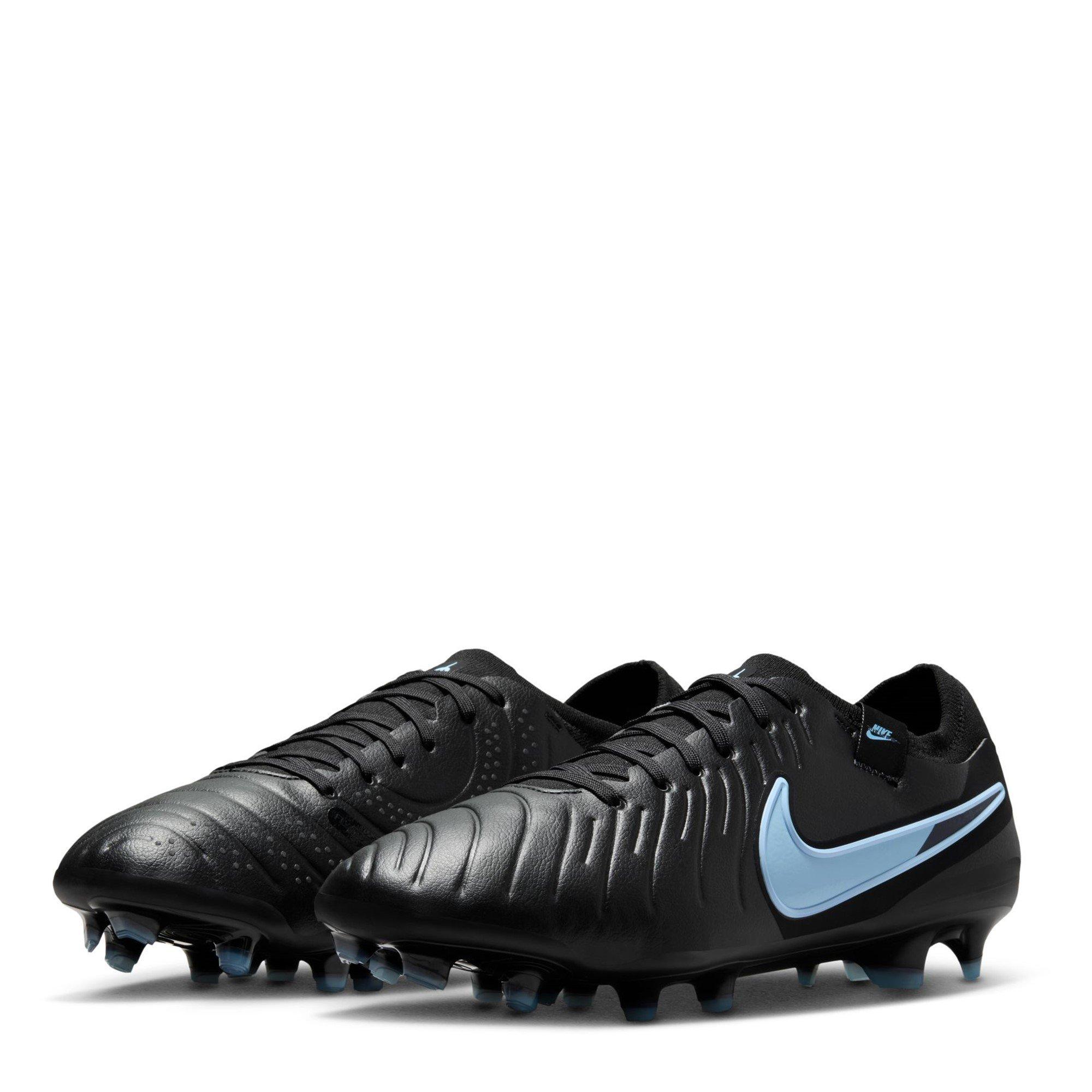 Zwart/Zwart - Nike - Tiempo Legend 10 Pro Adults Firm Ground Football Boots - 4