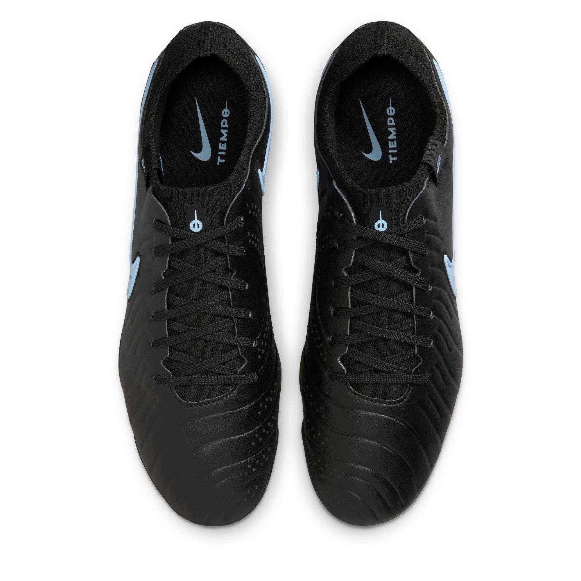 Zwart/Zwart - Nike - Tiempo Legend 10 Pro Adults Firm Ground Football Boots - 6