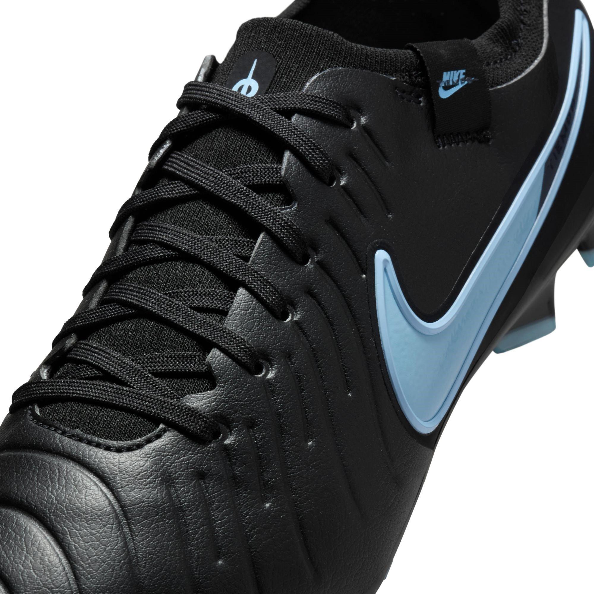 Zwart/Zwart - Nike - Tiempo Legend 10 Pro Adults Firm Ground Football Boots - 8