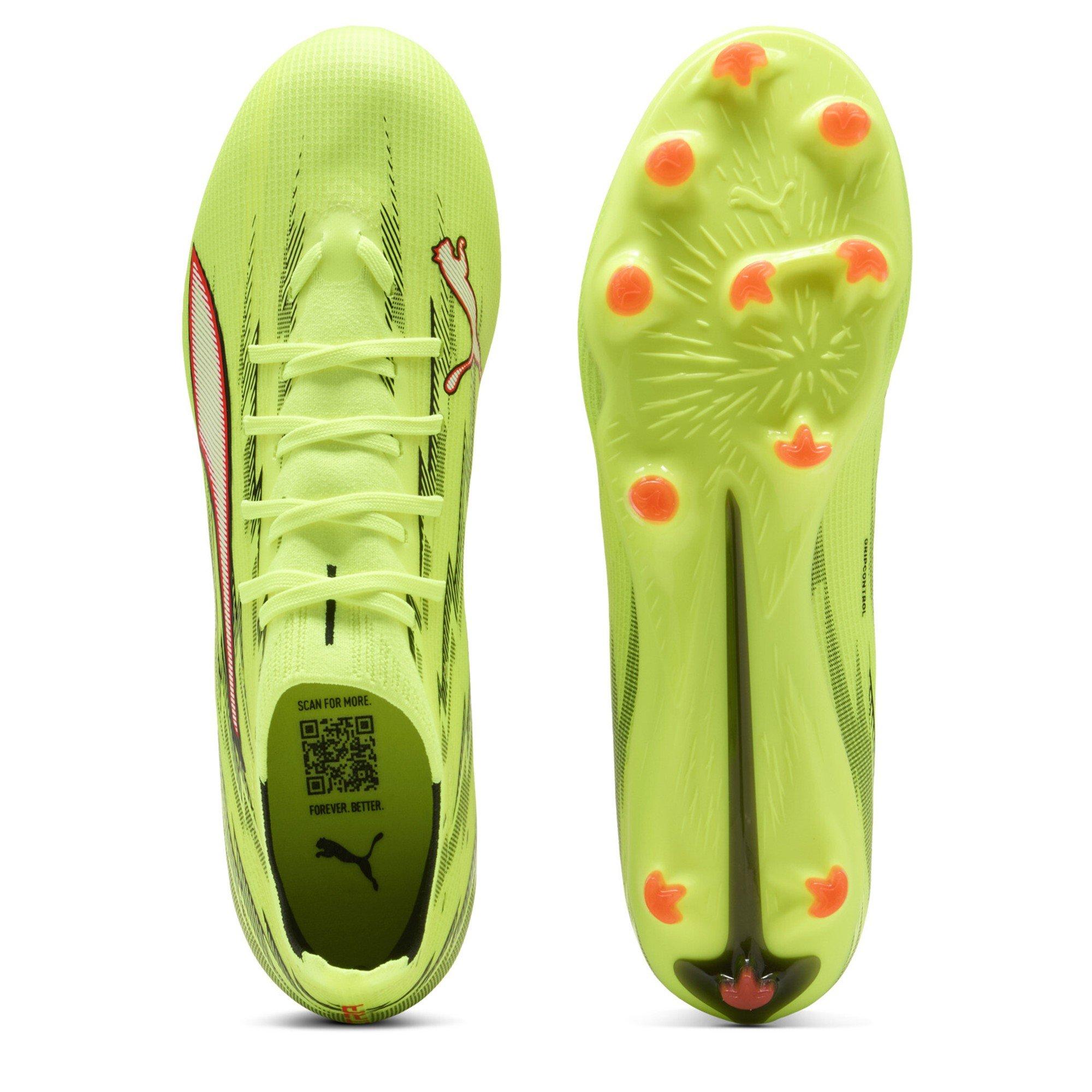 Yellow/Blk-Red - Puma - Men's Firm Ground Football Boots - 3