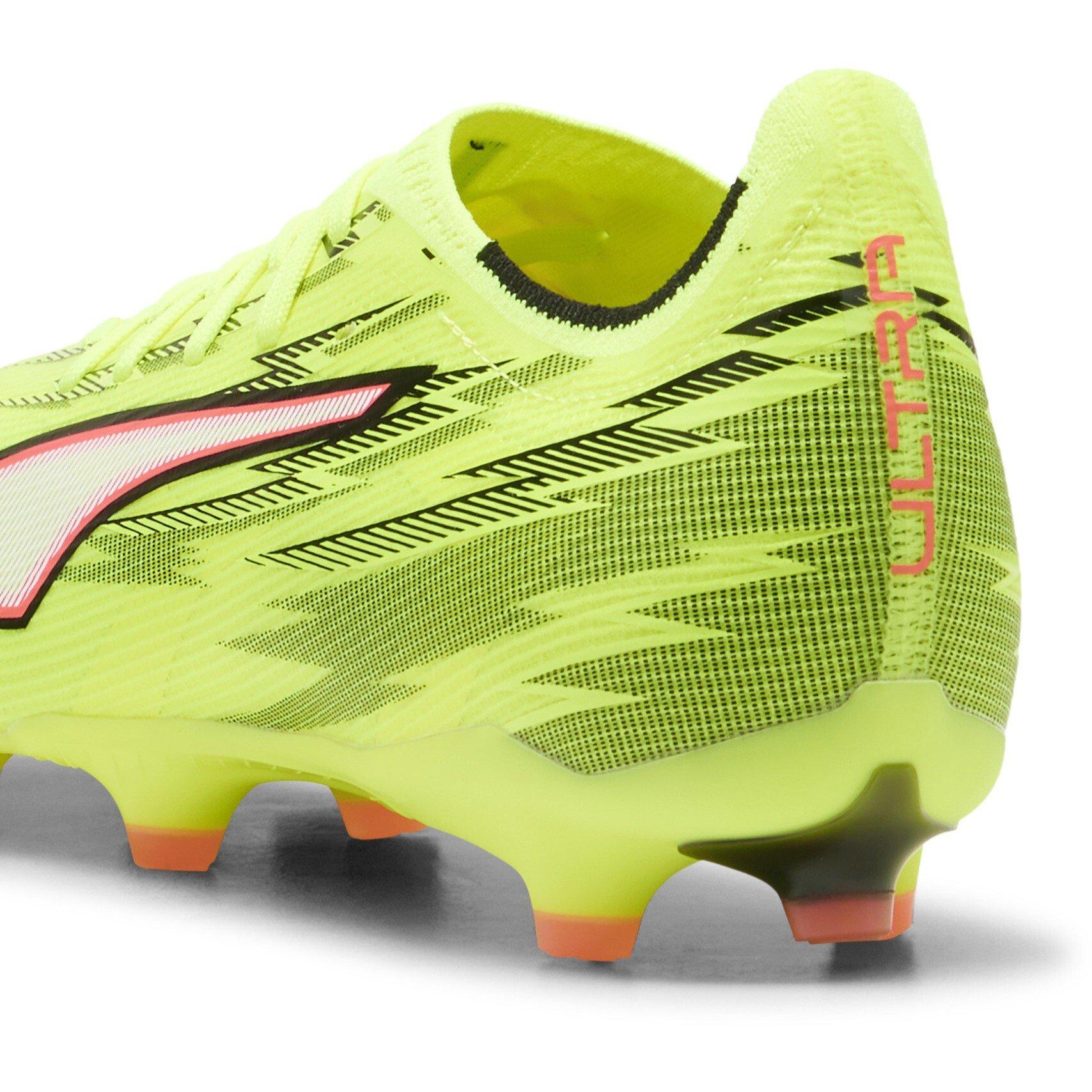 Yellow/Blk-Red - Puma - Men's Firm Ground Football Boots - 5