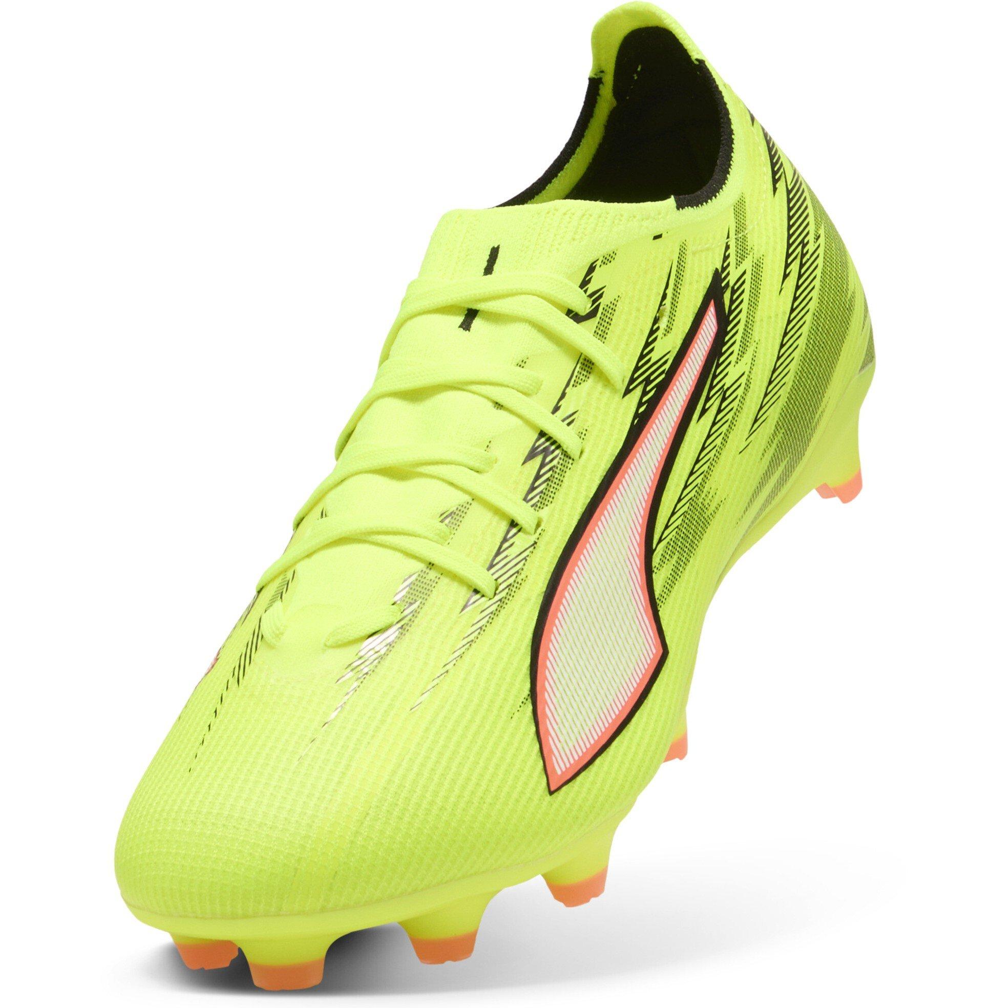 Yellow/Blk-Red - Puma - Men's Firm Ground Football Boots - 6