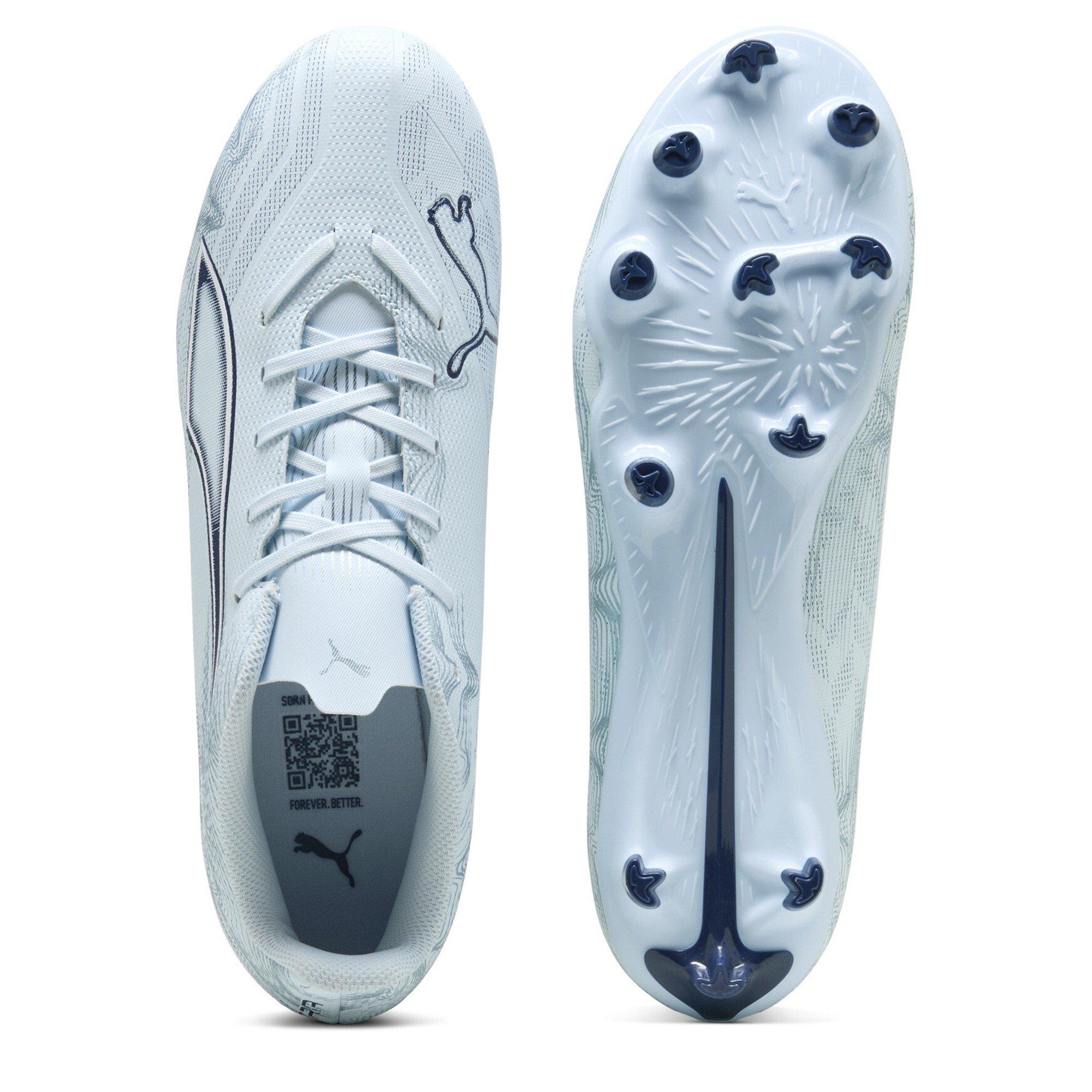 Icy Blue/White - Puma - Ultra 6 Play Firm Ground Football Boots - 3