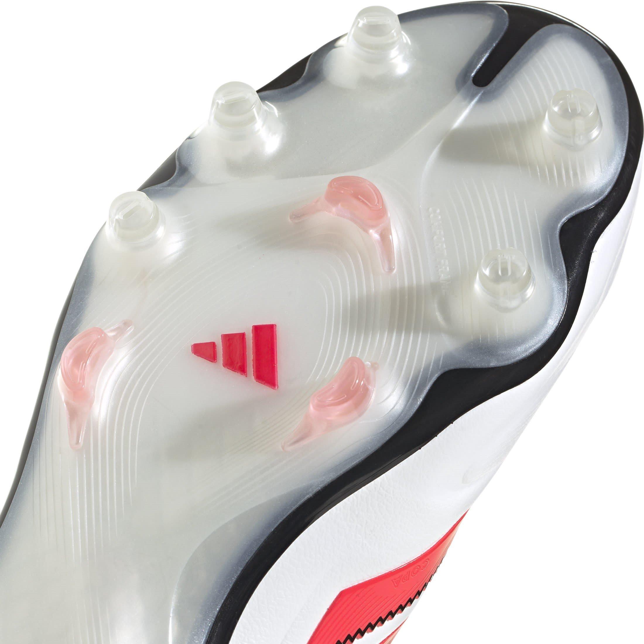 White/Red/Black - adidas - Copa Pure Elite Firm Ground Football Boots - 7