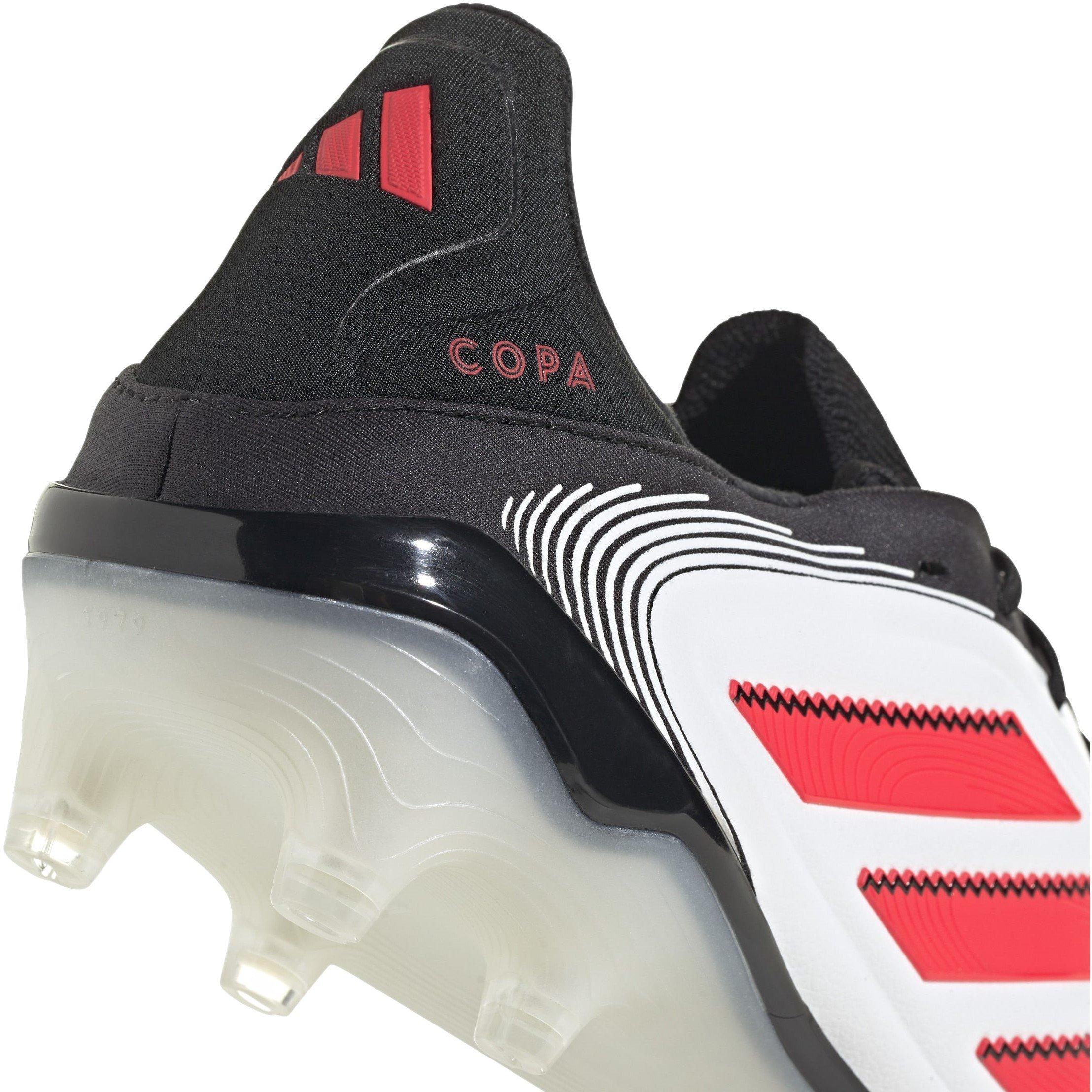 White/Red/Black - adidas - Copa Pure Elite Firm Ground Football Boots - 8